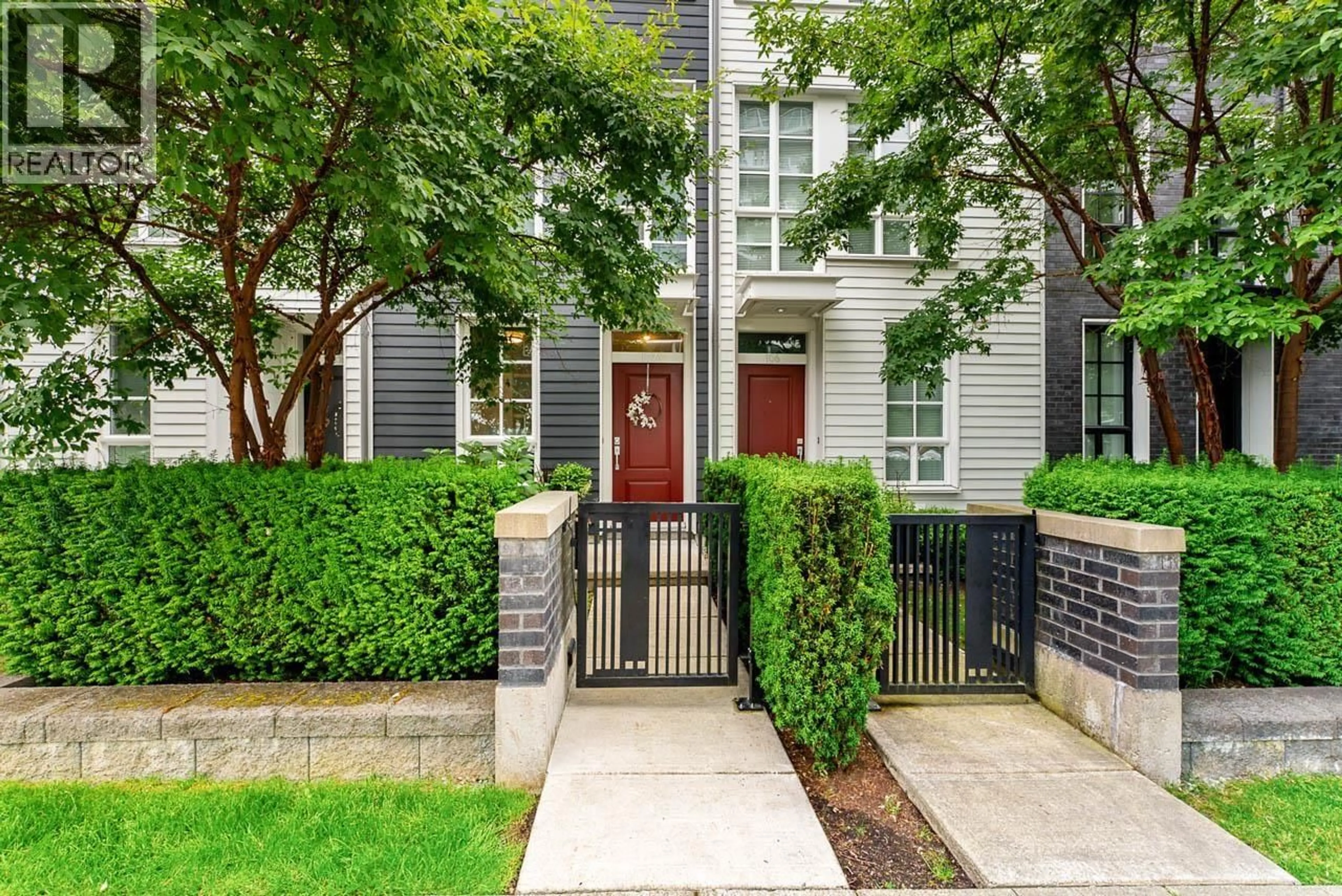 Home with brick exterior material, street for 107 - 528 FOSTER AVENUE, Coquitlam British Columbia V3J0E3