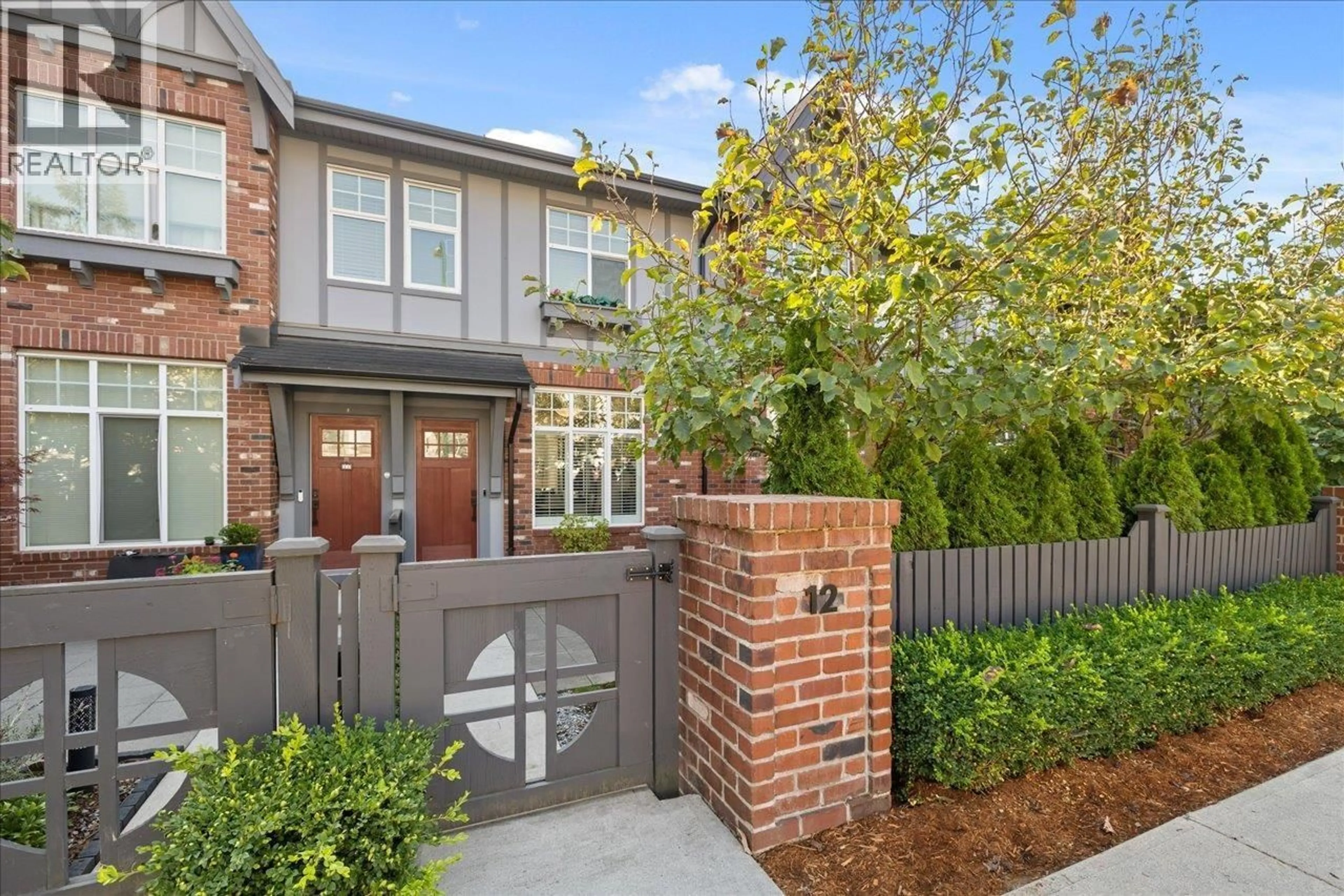 Home with brick exterior material, street for 12 - 3552 VICTORIA DRIVE, Coquitlam British Columbia V3E0N7