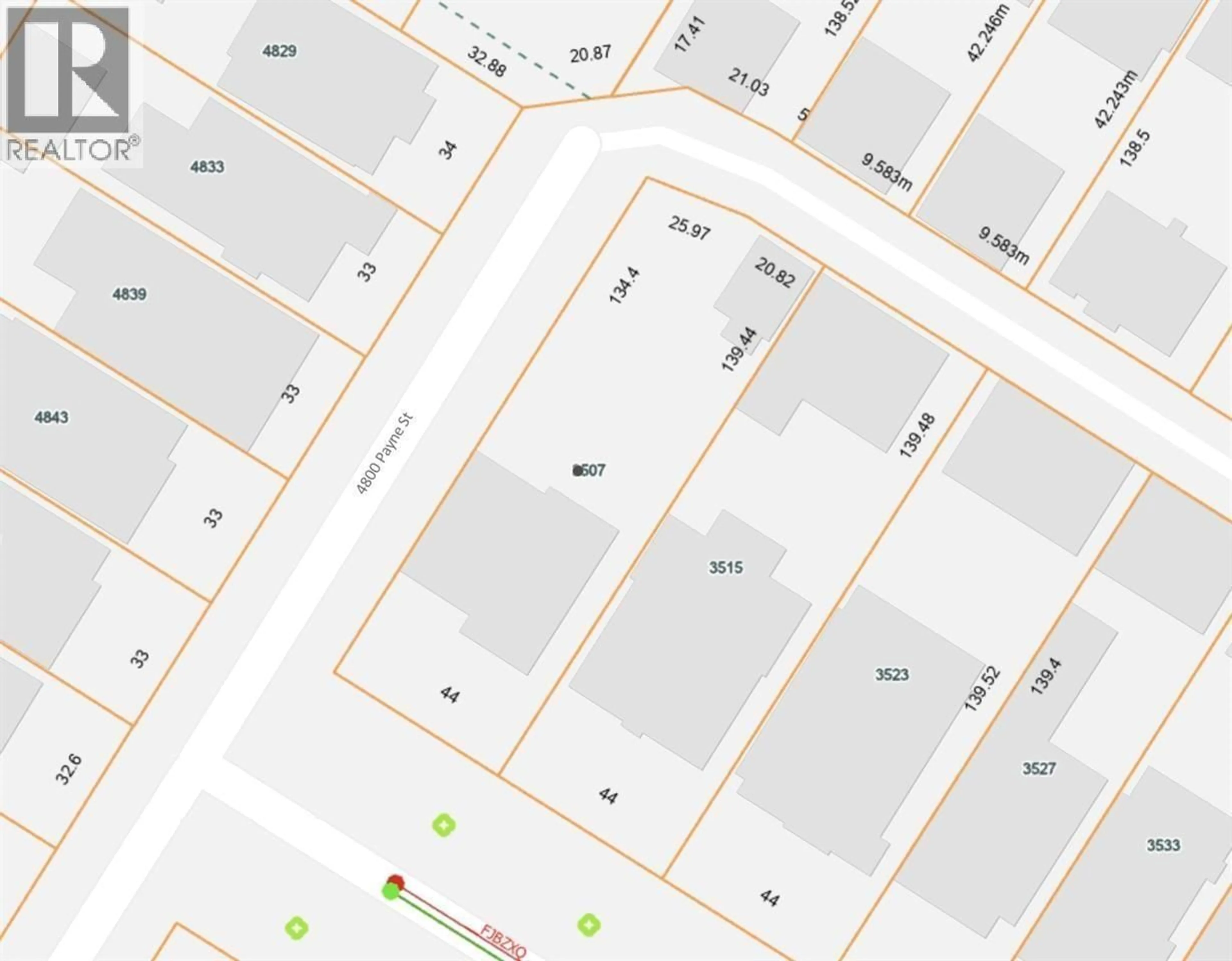 Picture of a map for 3507 MONMOUTH AVENUE, Vancouver British Columbia V5R5S1
