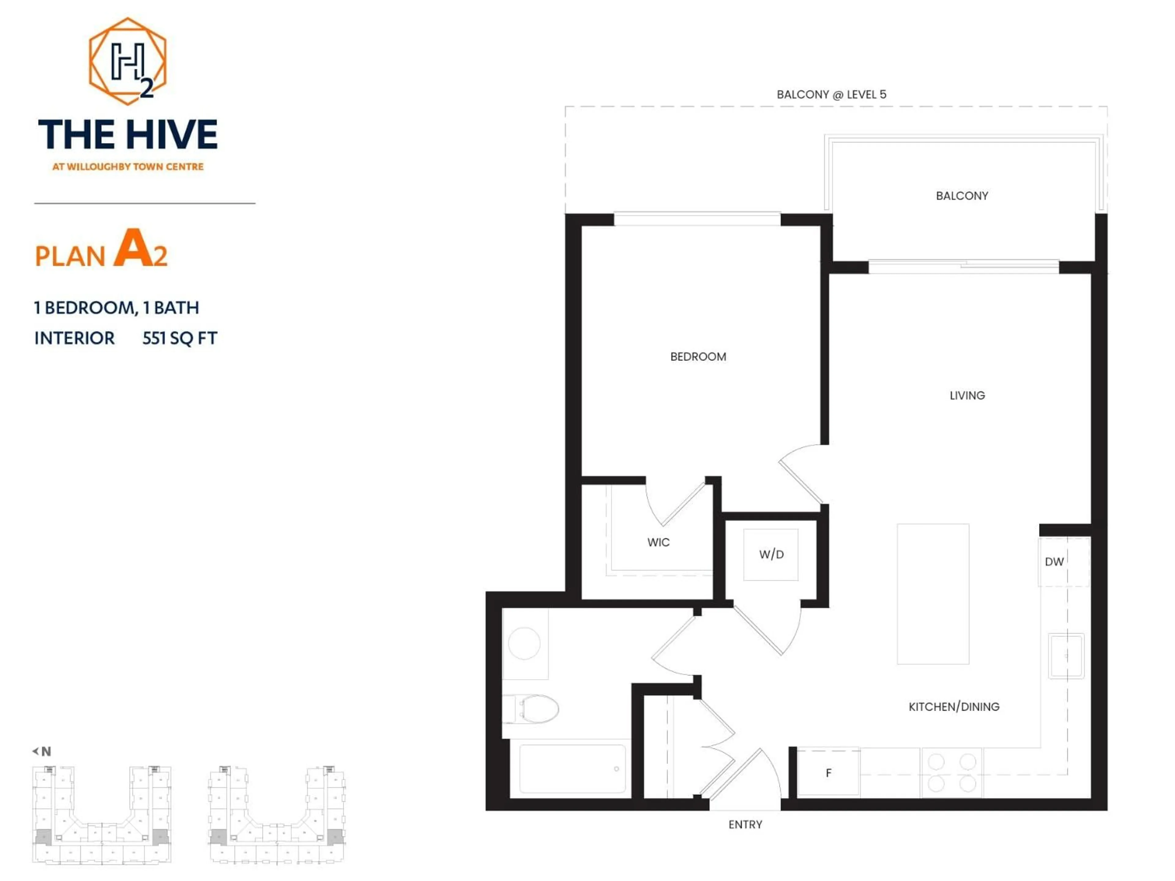 Floor plan for 616 - 7936 206, Langley British Columbia V2Y3X8