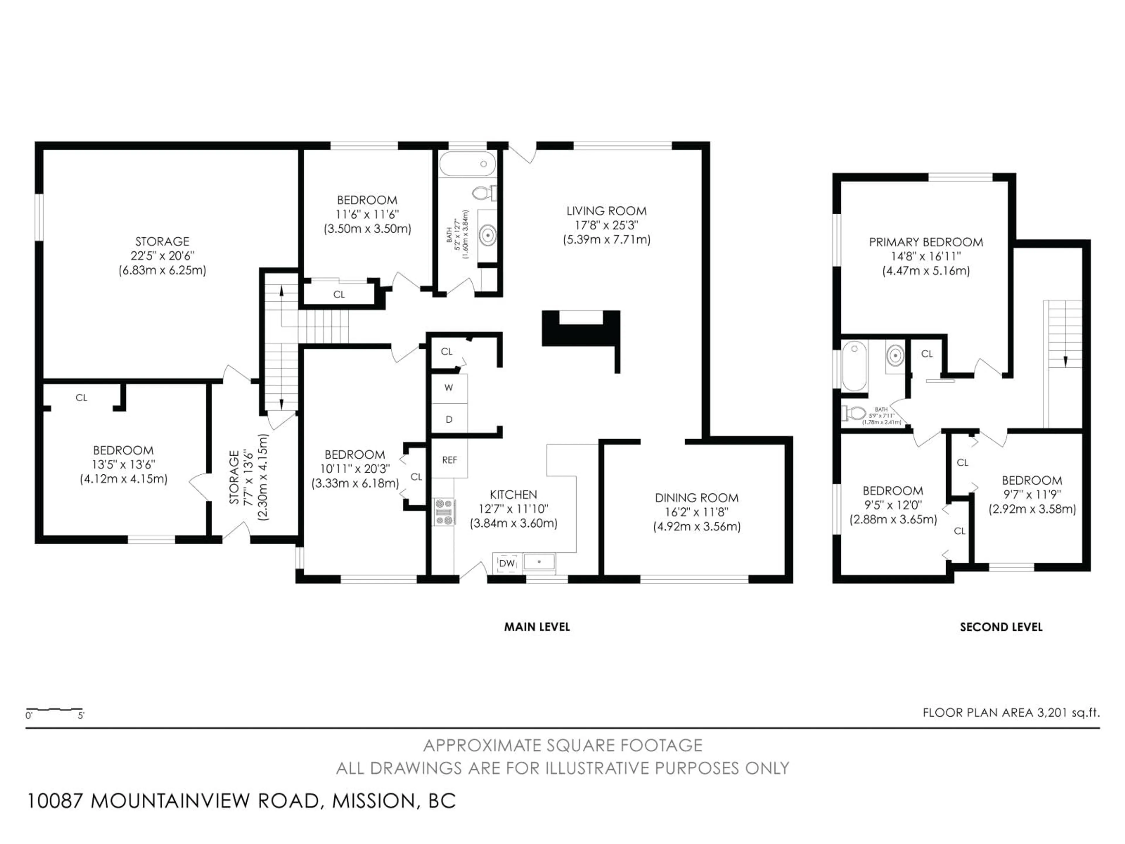 Floor plan for 10087 MOUNTAINVIEW, Mission British Columbia V2V4J1