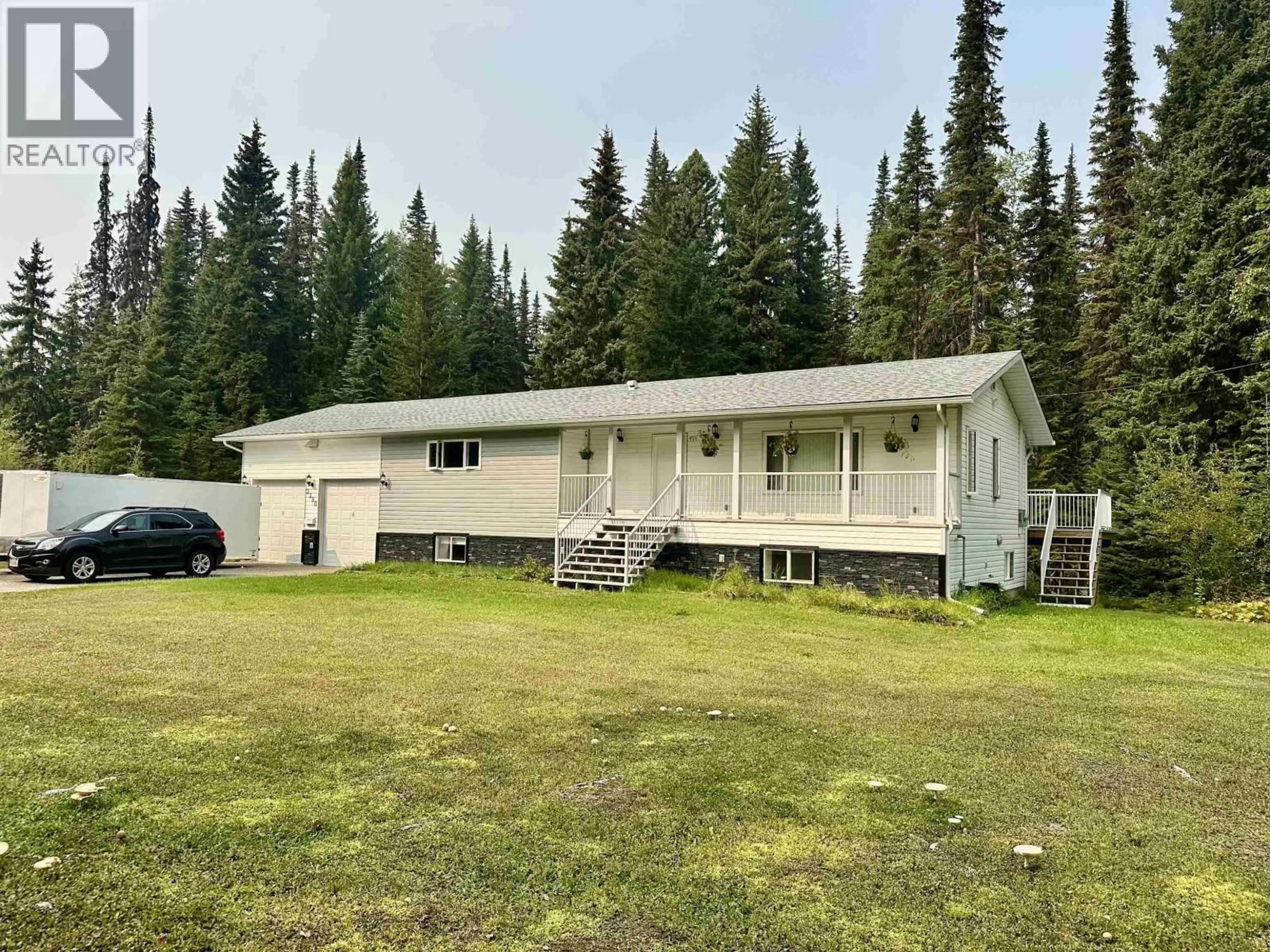 A pic from outside/outdoor area/front of a property/back of a property/a pic from drone, unknown for 3390 EMILE CRESCENT, Prince George British Columbia V2K5Y7