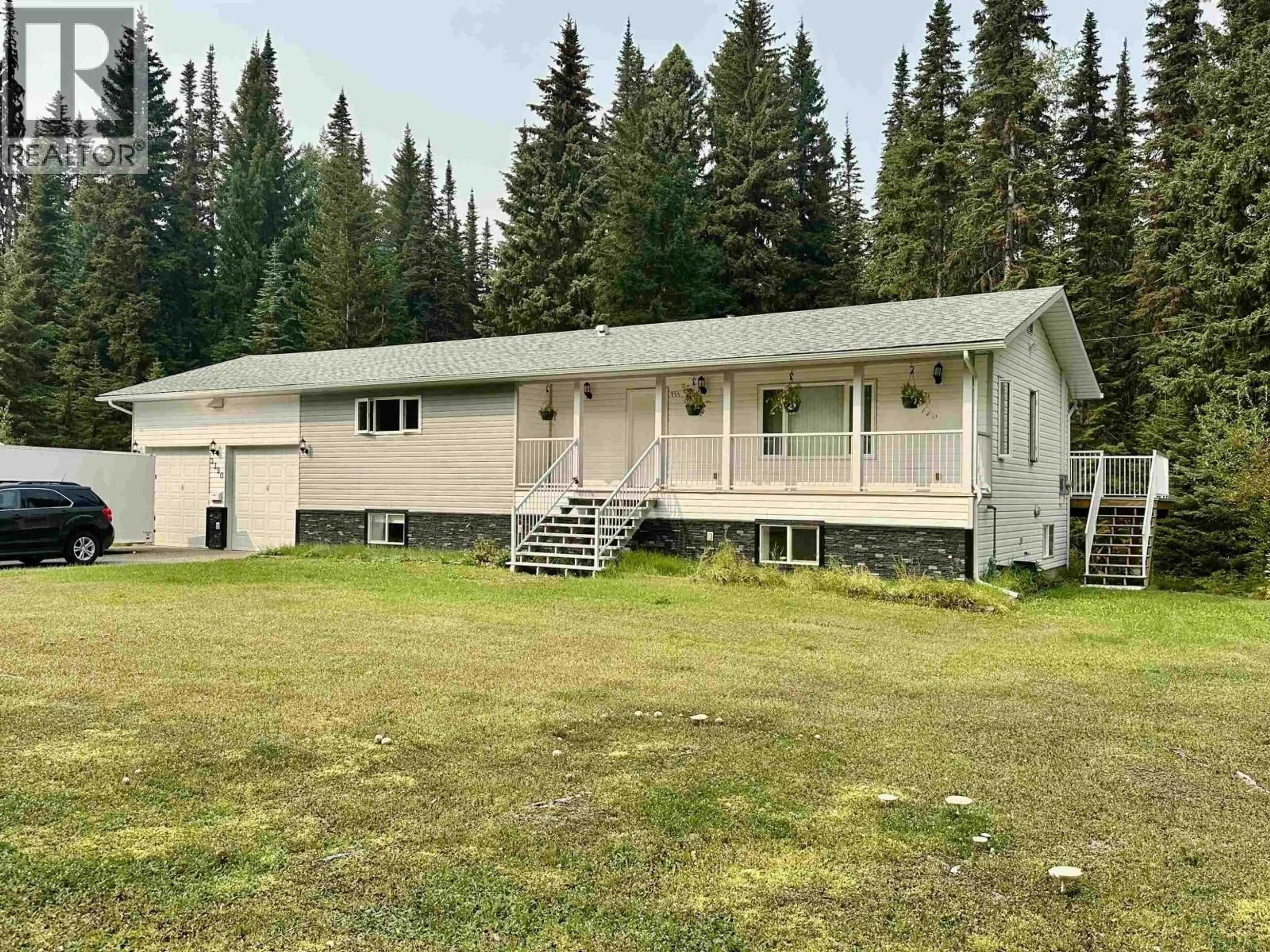 A pic from outside/outdoor area/front of a property/back of a property/a pic from drone, unknown for 3390 EMILE CRESCENT, Prince George British Columbia V2K5Y7