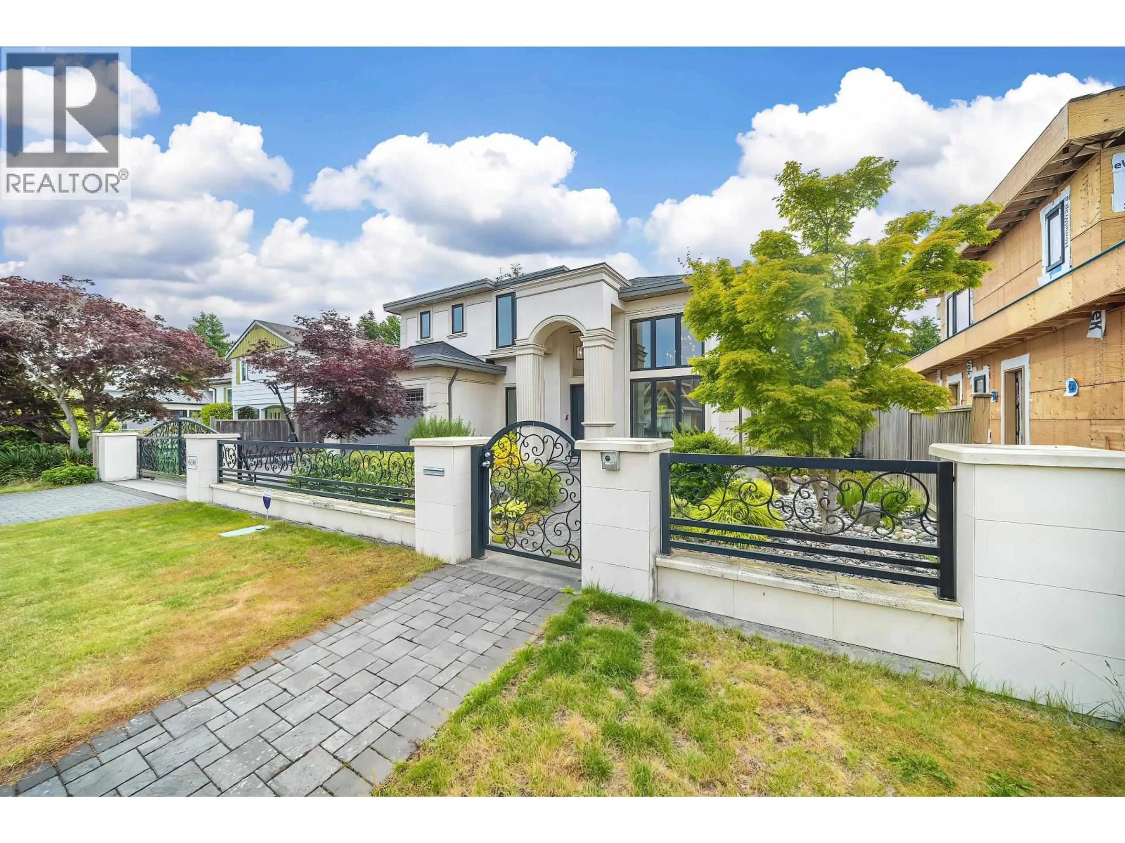 A pic from outside/outdoor area/front of a property/back of a property/a pic from drone, street for 6180 KALAMALKA CRESCENT, Richmond British Columbia V7C2R5