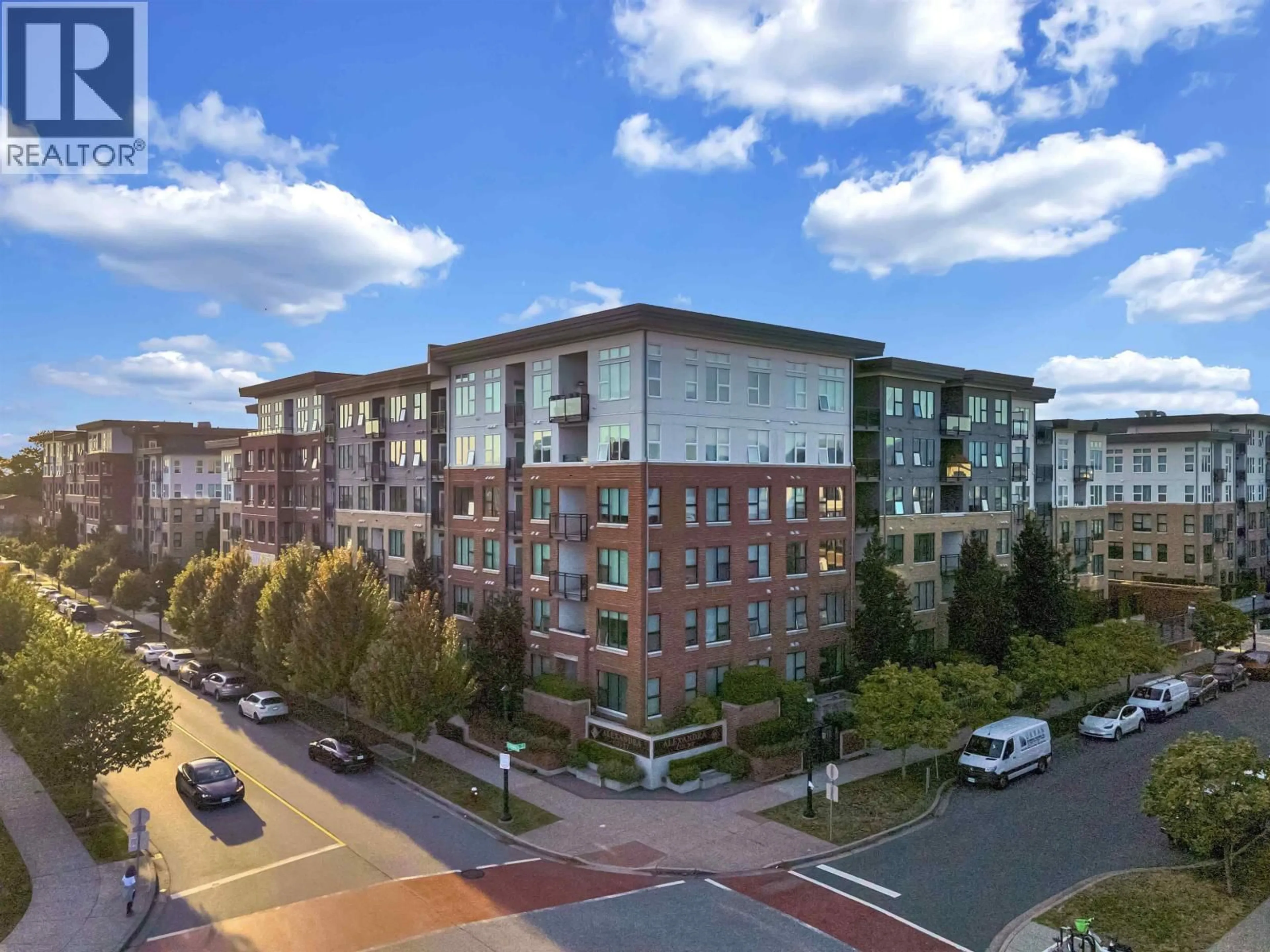 A pic from outside/outdoor area/front of a property/back of a property/a pic from drone, unknown for 318 - 9399 ALEXANDRA ROAD, Richmond British Columbia V6X0L7