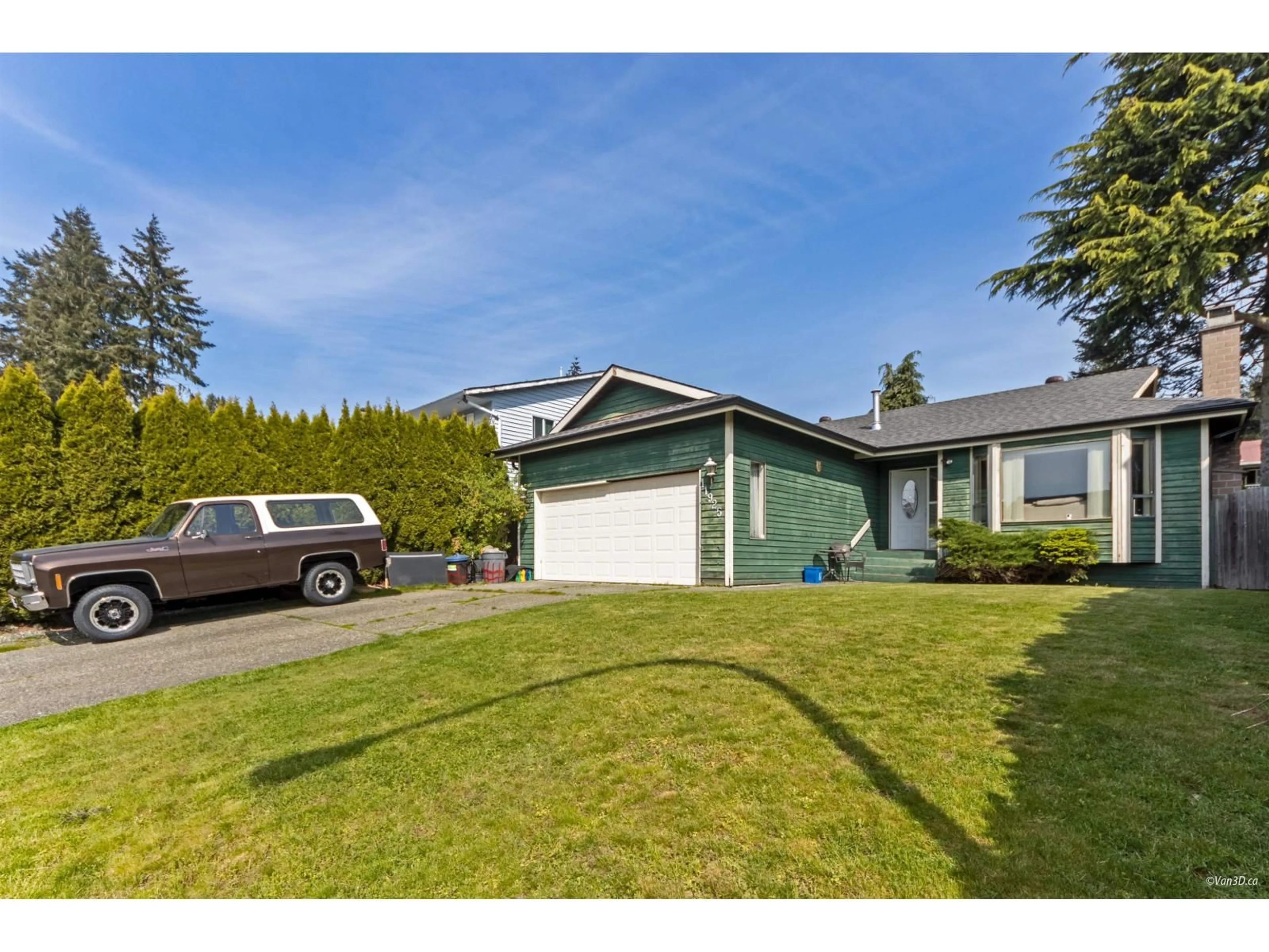 Home with vinyl exterior material, street for 11925 STERLING, Delta British Columbia V4C7Y7