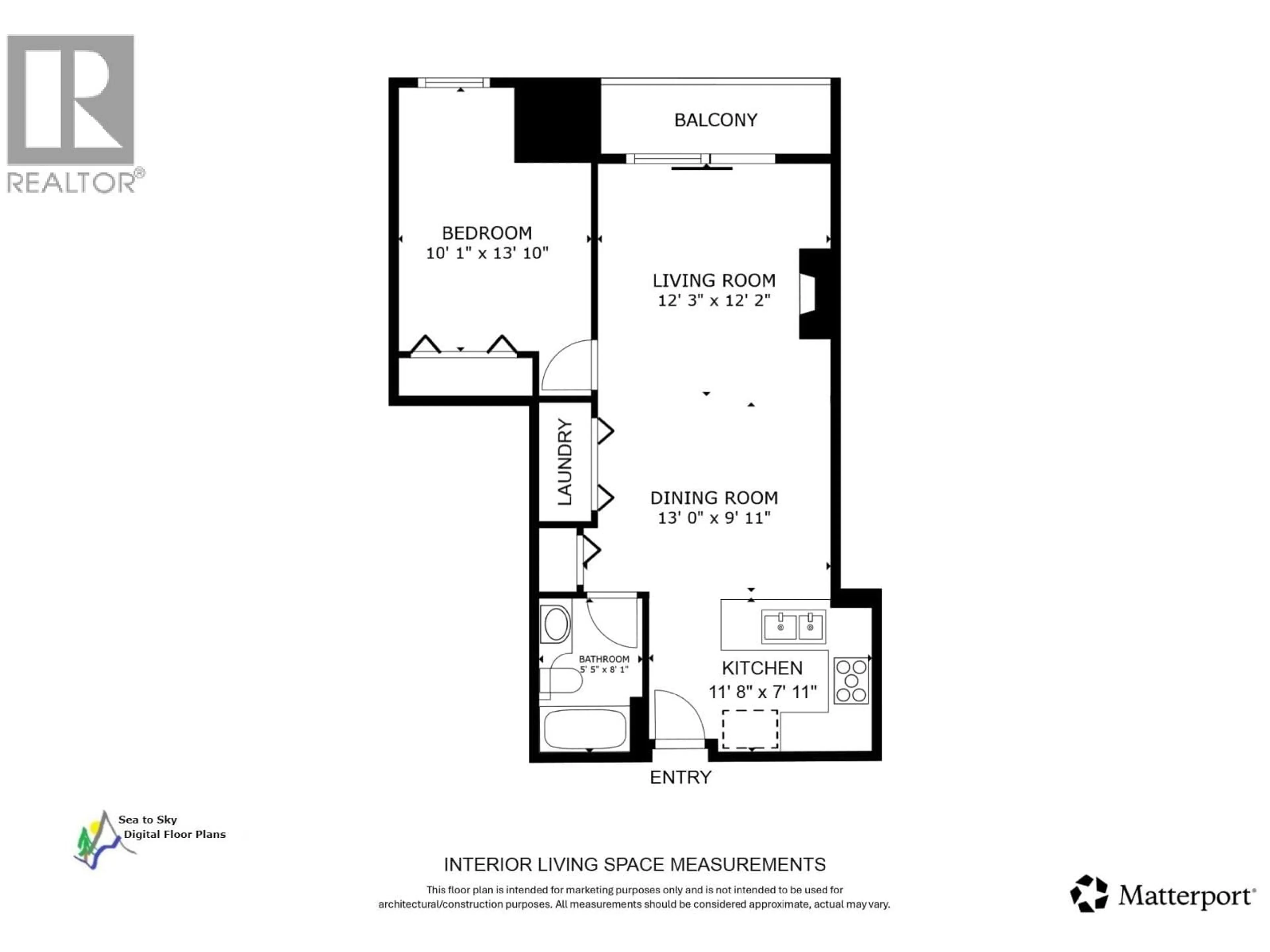 Floor plan for 309 - 1336 MAIN STREET, Squamish British Columbia V8B0R2