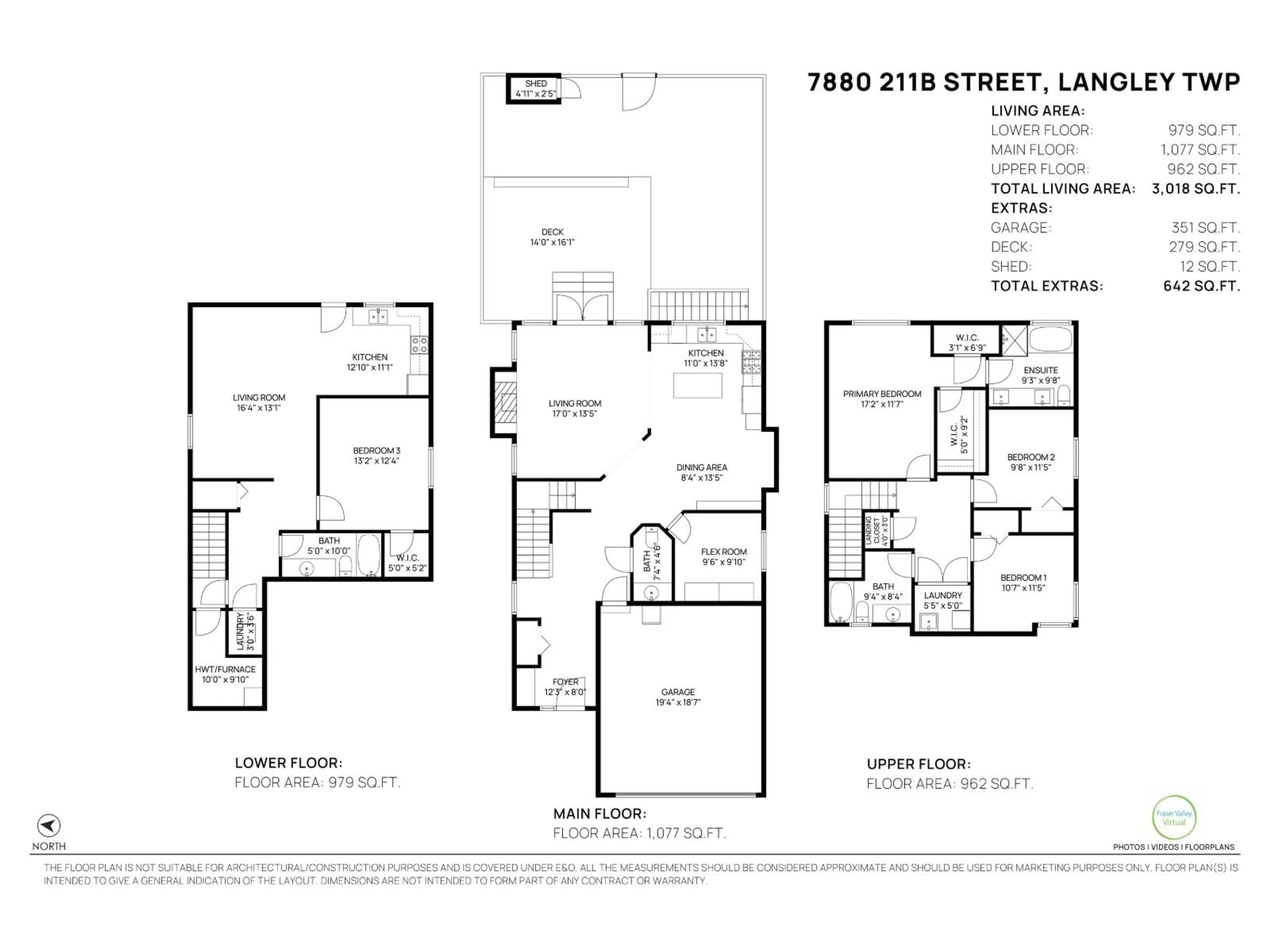 Floor plan for 7880 211B, Langley British Columbia V2Y0H5