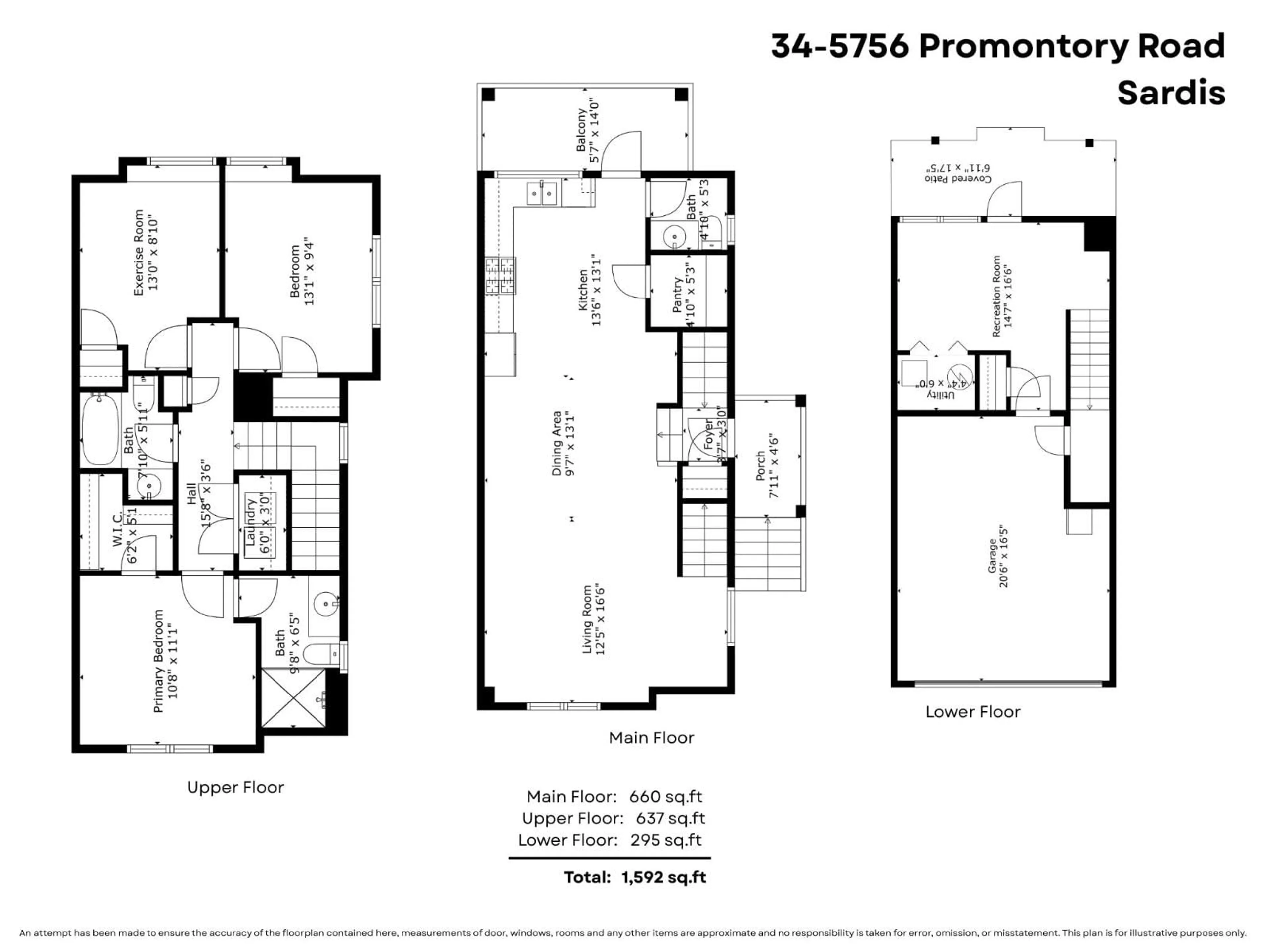 Floor plan for 34 - 5756 PROMONTORY ROAD, Chilliwack British Columbia V2R0V8