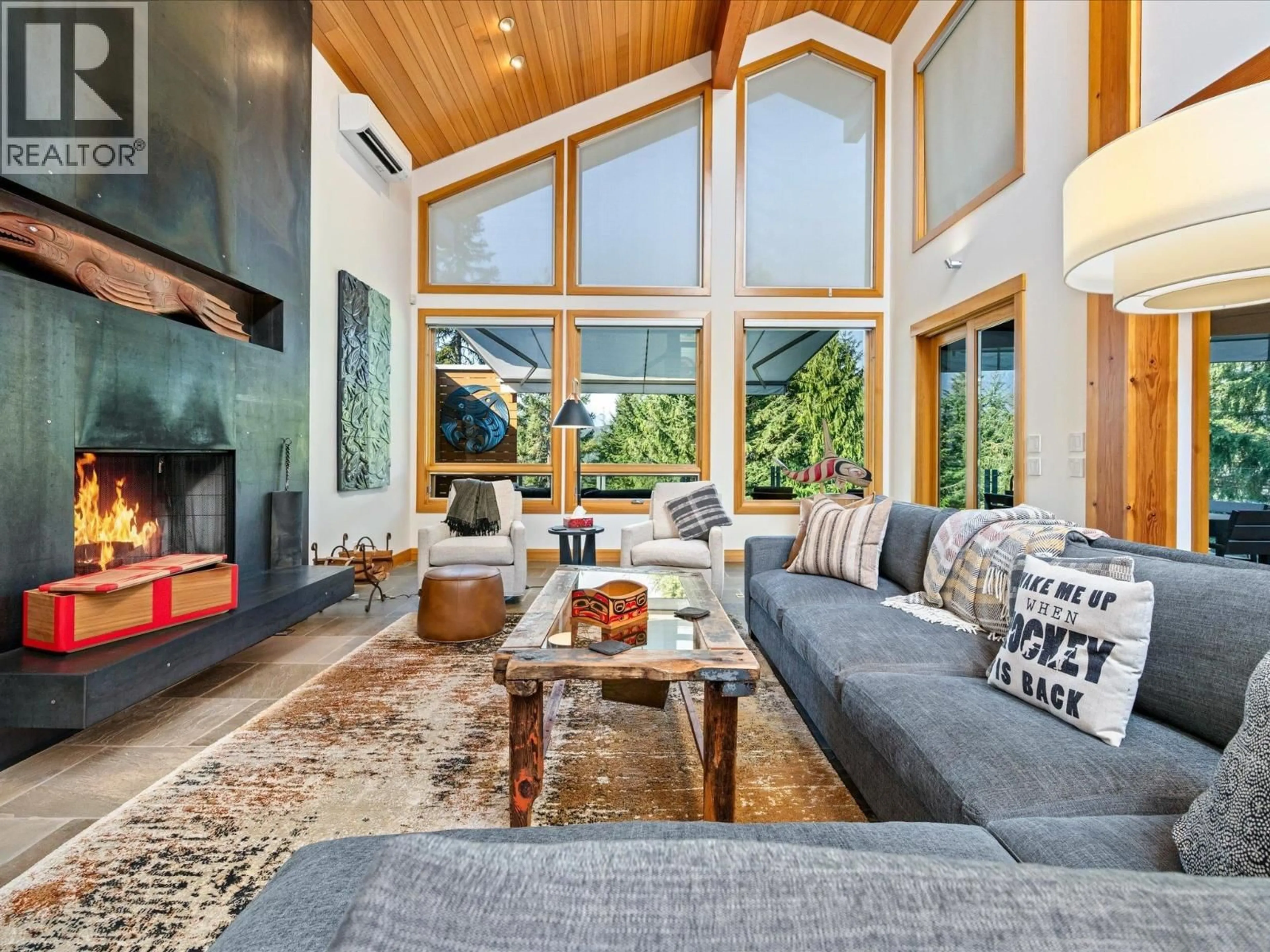 Living room with furniture, unknown for 2341 GONDOLA WAY, Whistler British Columbia V8E0N2