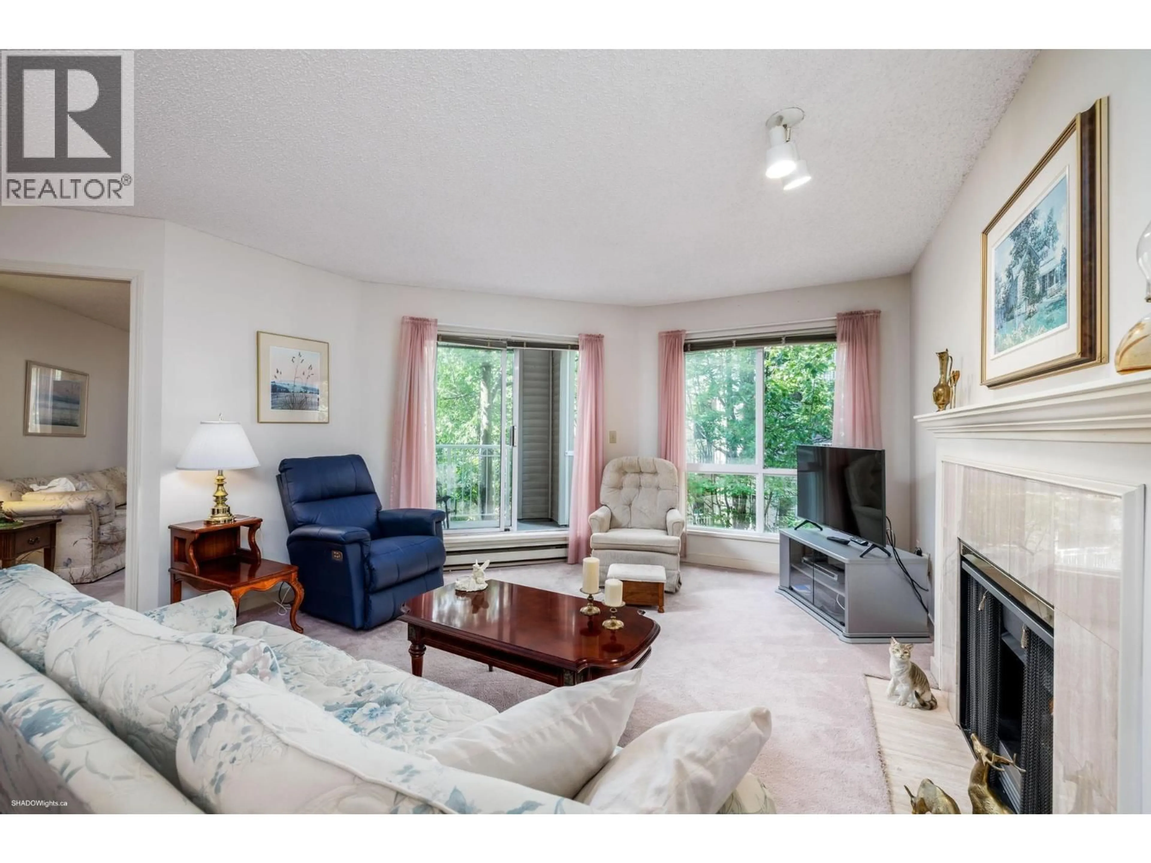 Living room with furniture, unknown for 213 - 7453 MOFFATT ROAD, Richmond British Columbia V6Y3W1