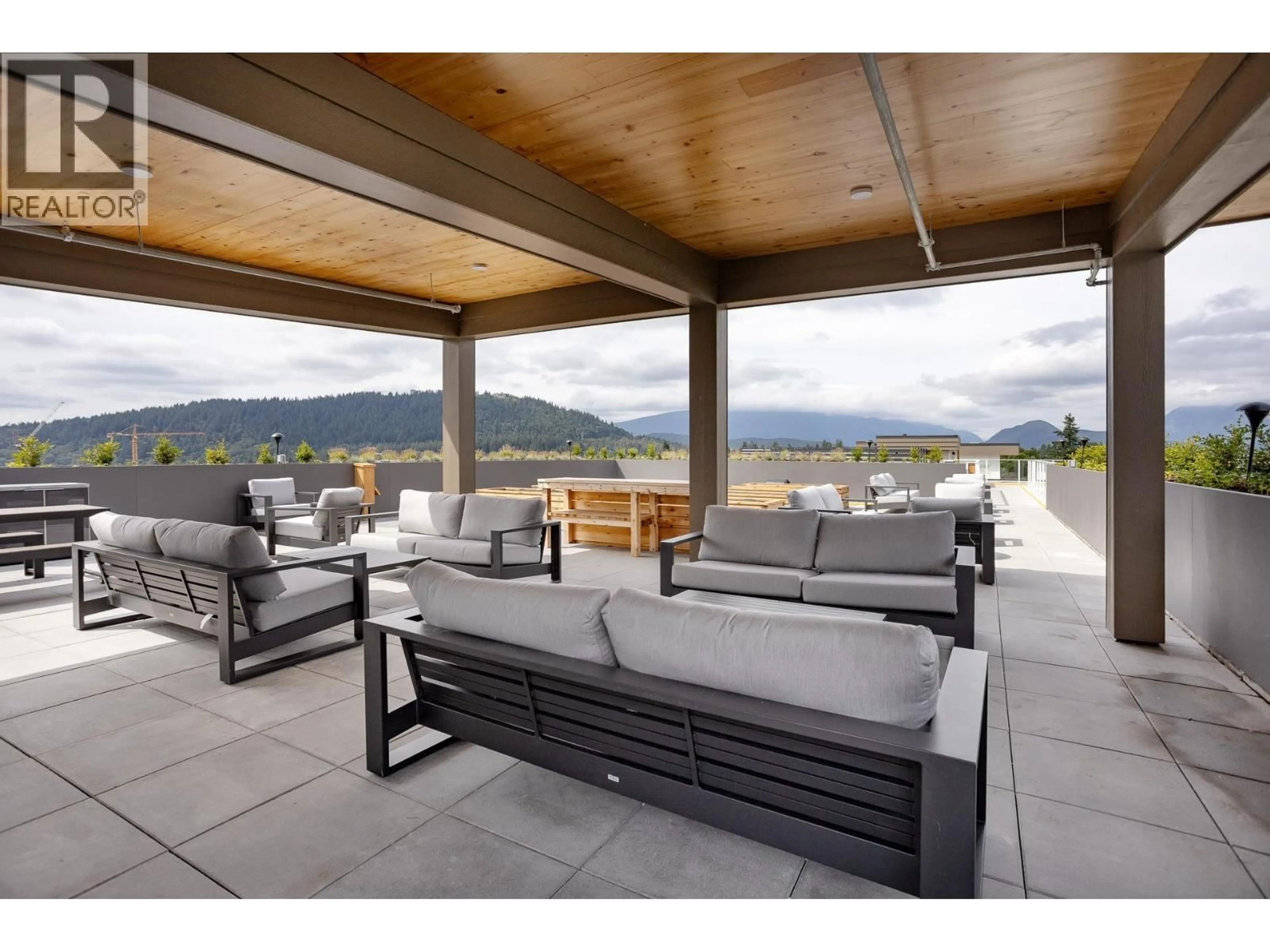 Patio, water/lake/river/ocean view for 510 - 723 GROVER AVENUE, Coquitlam British Columbia V3J0L9
