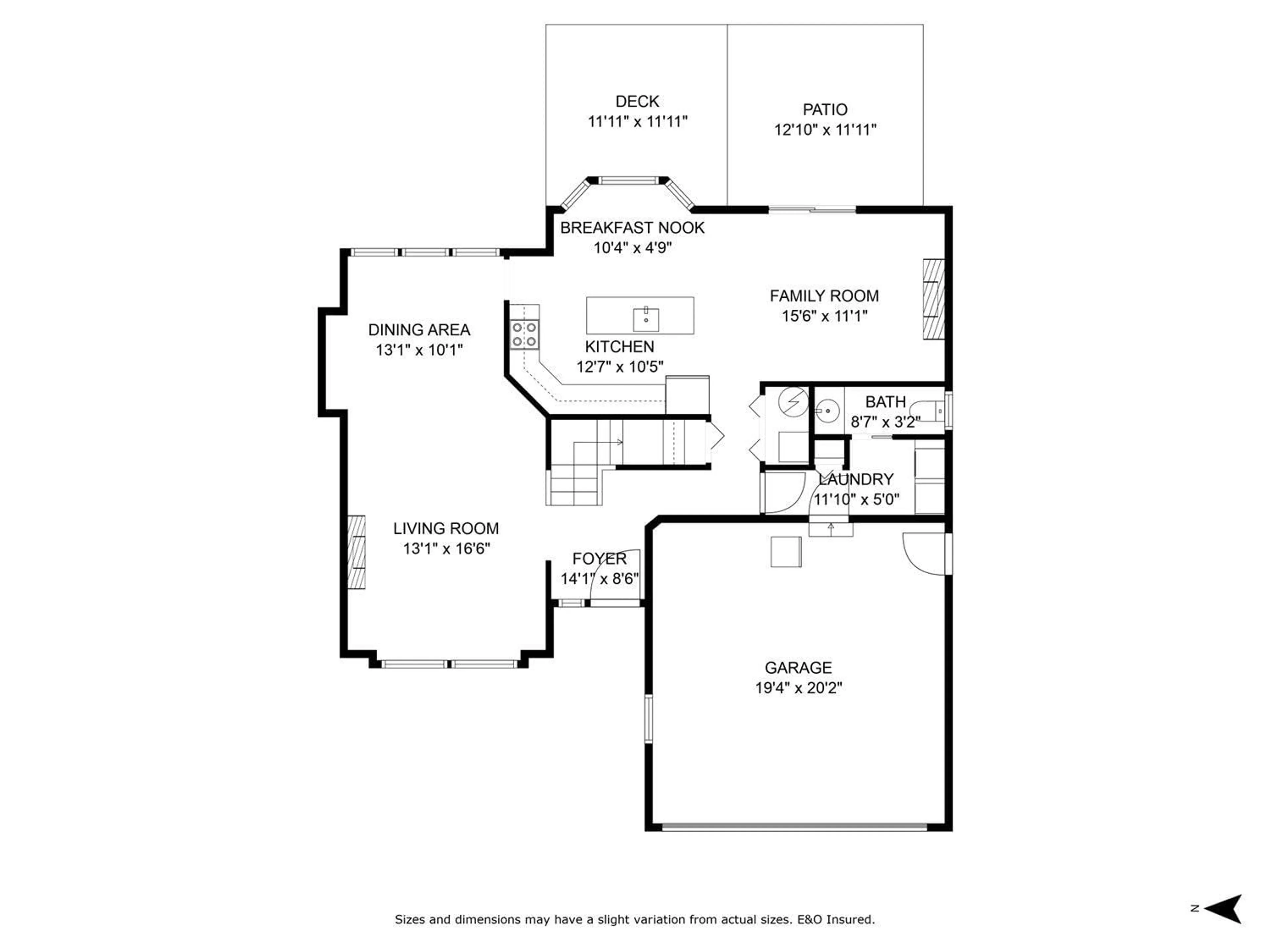 Floor plan for 5868 TYSON ROAD, Chilliwack British Columbia V2R3N9
