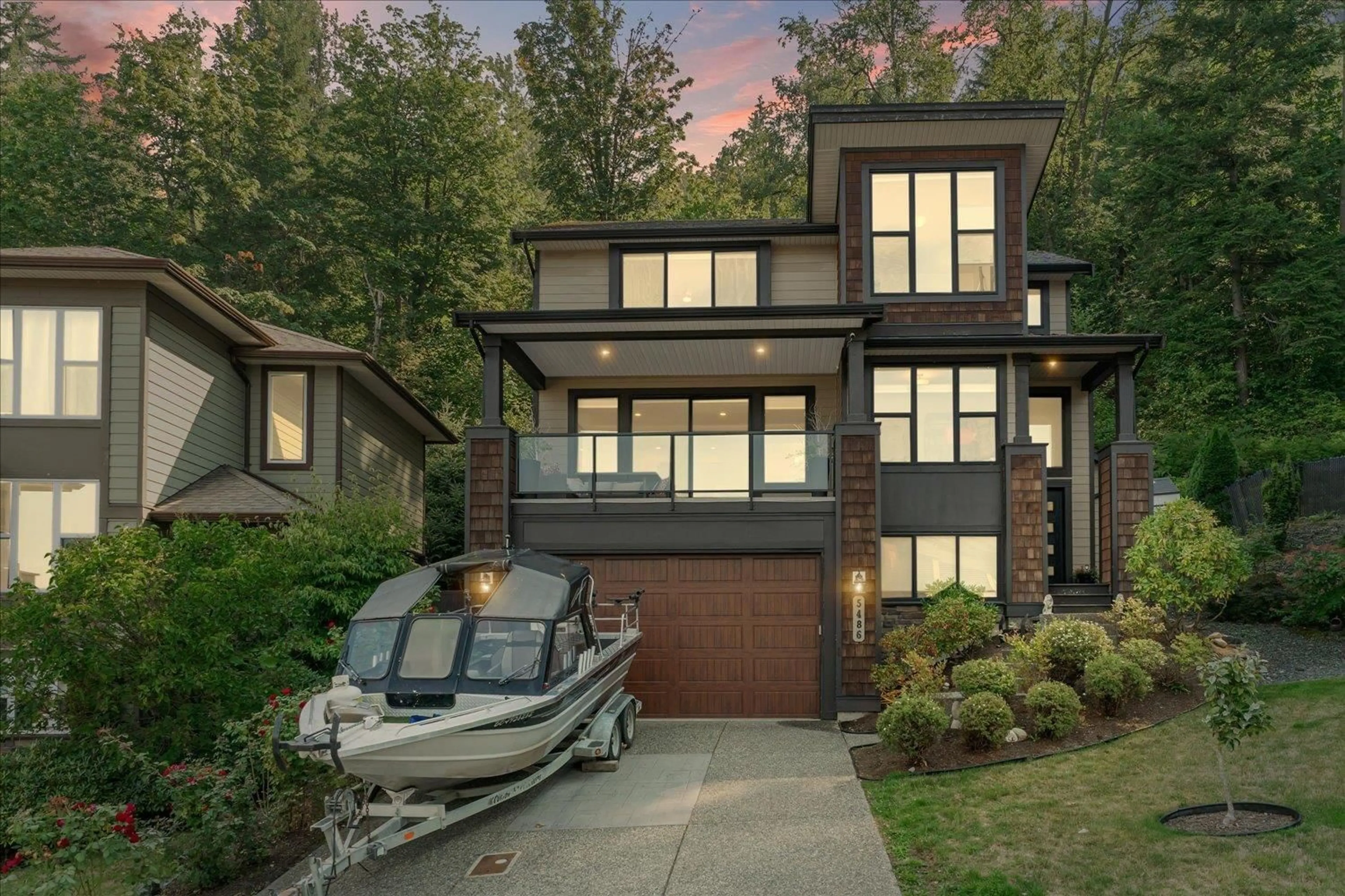 Home with brick exterior material, street for 5486 MACLACHLAN PLACE, Sardis British Columbia V2R0P3
