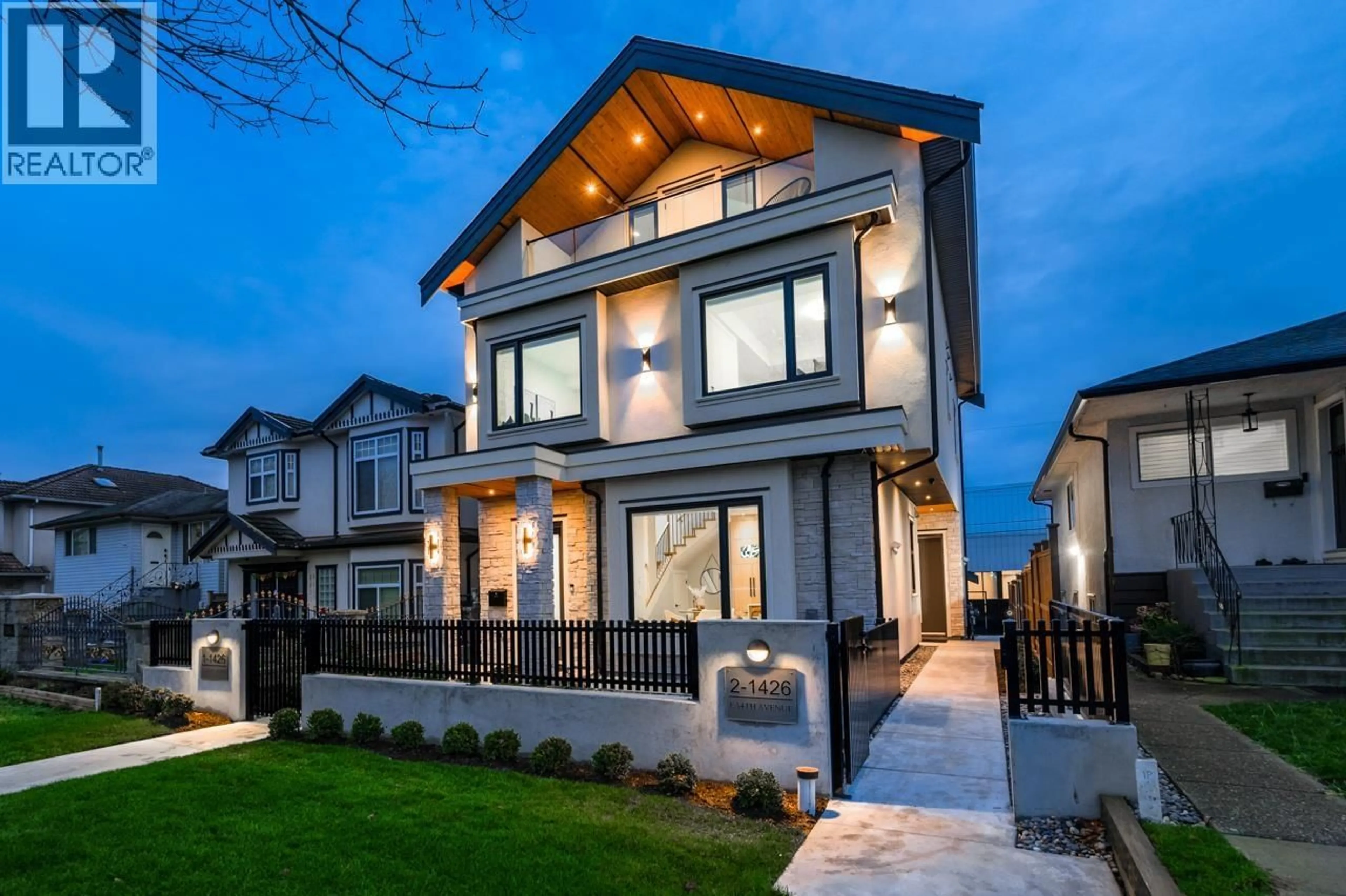 Home with brick exterior material, street for 2 - 1426 54TH AVENUE, Vancouver British Columbia V5P1Y1