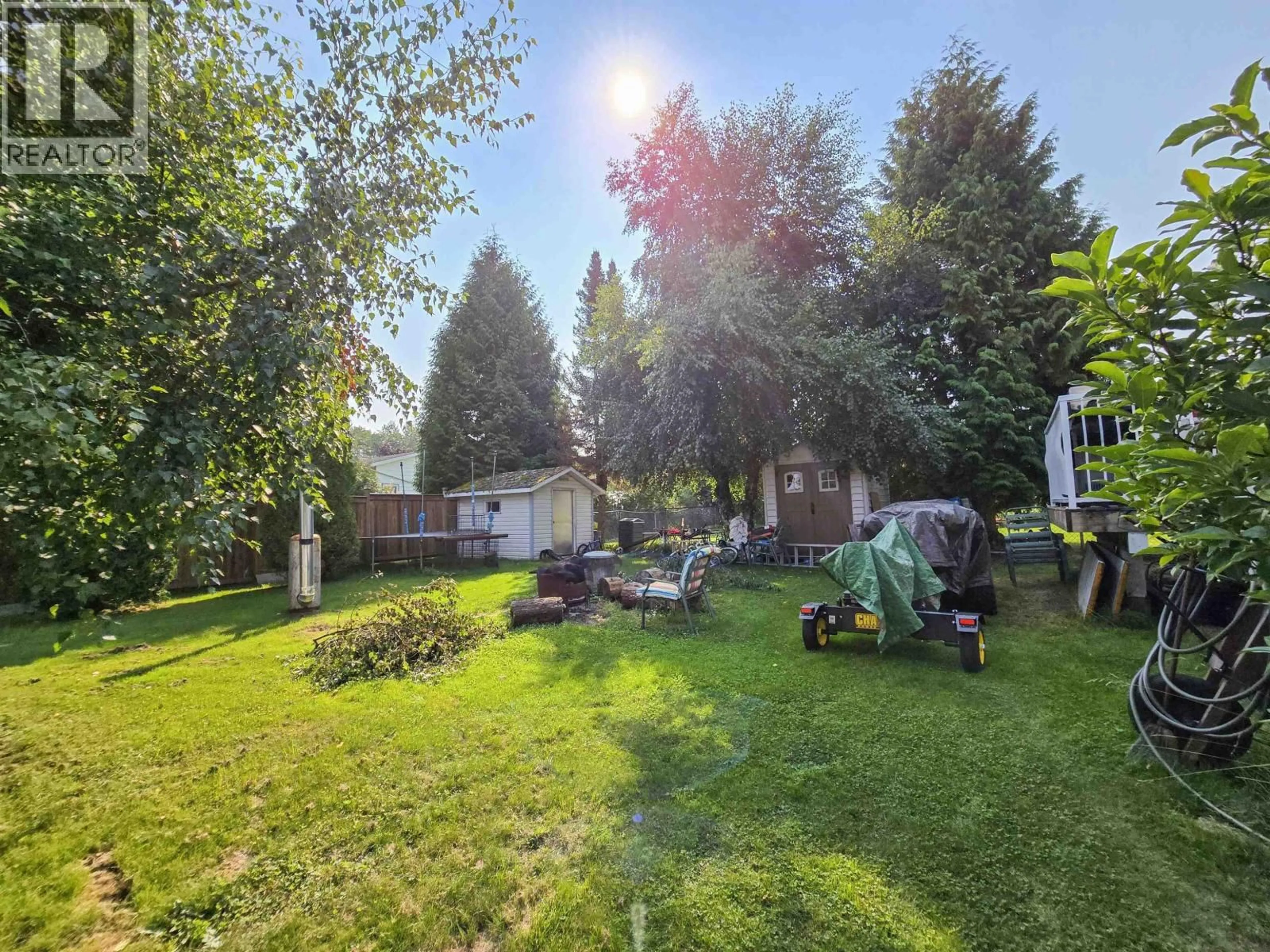 A pic from outside/outdoor area/front of a property/back of a property/a pic from drone, forest/trees view for 18 CHARLES STREET, Kitimat British Columbia V8C2J3