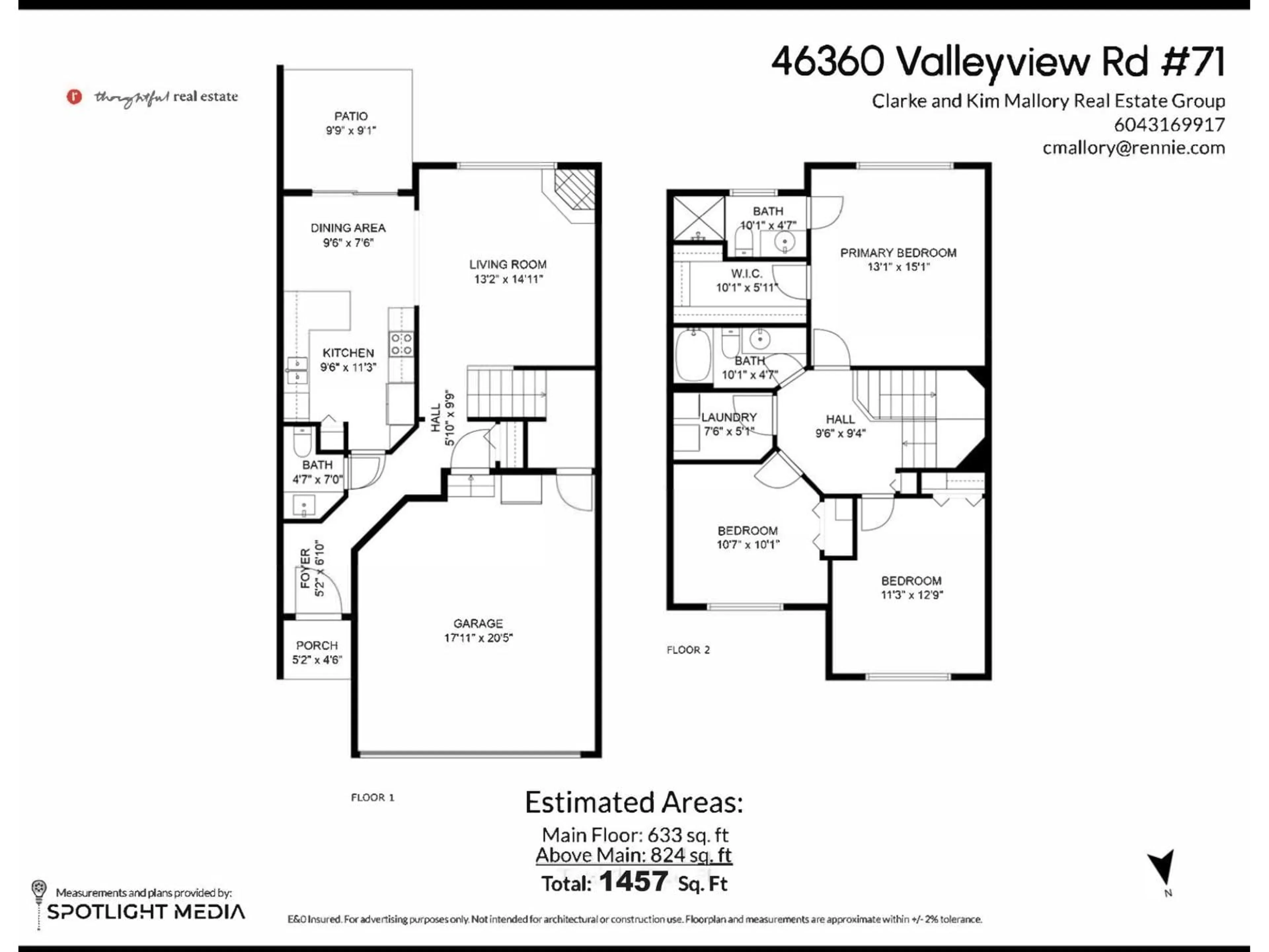 Floor plan for 71 - 46360 VALLEYVIEW ROAD, Chilliwack British Columbia V2R5L7