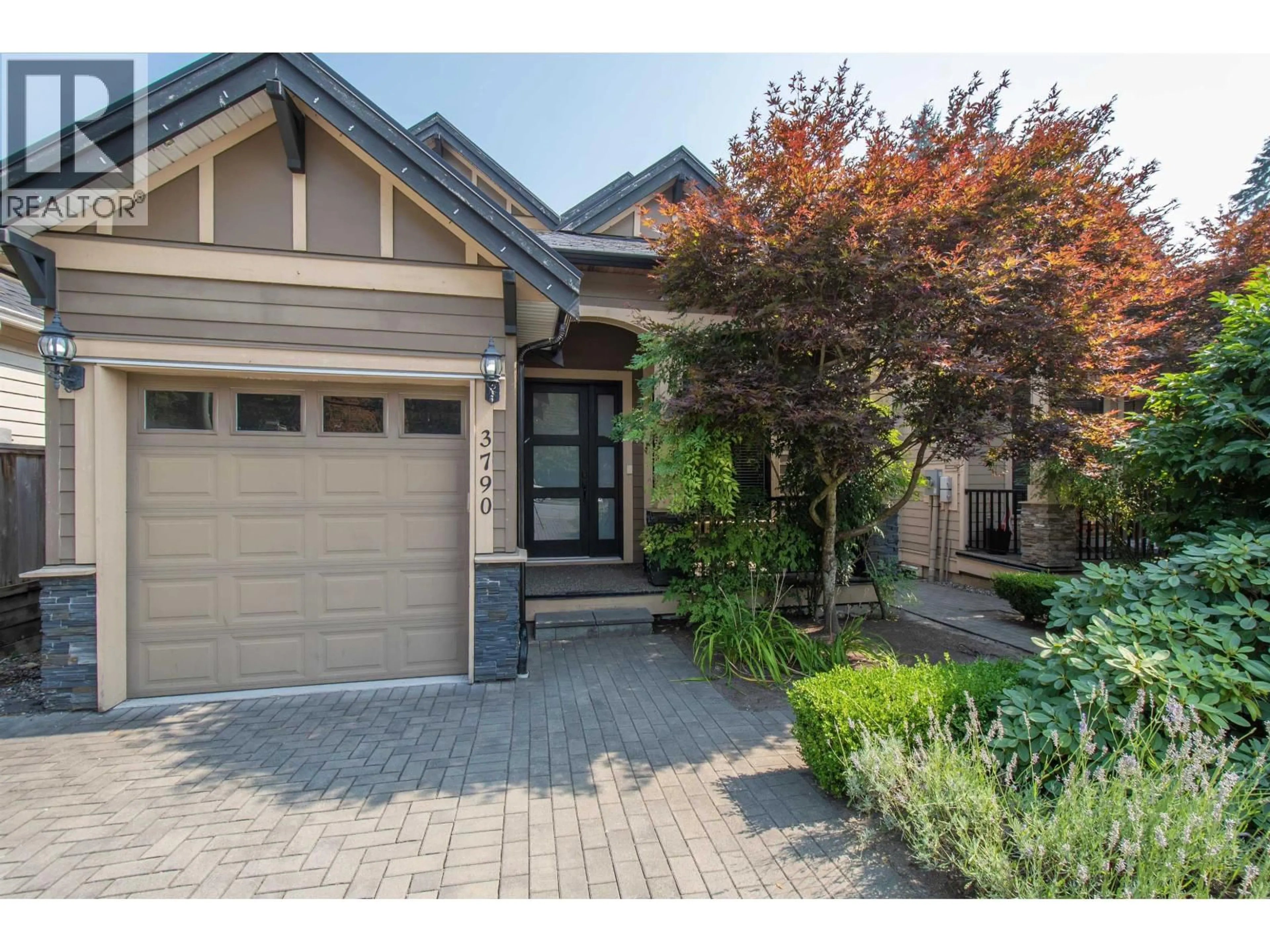 Home with brick exterior material, street for 3790 HOSKINS ROAD, North Vancouver British Columbia V7K2N8