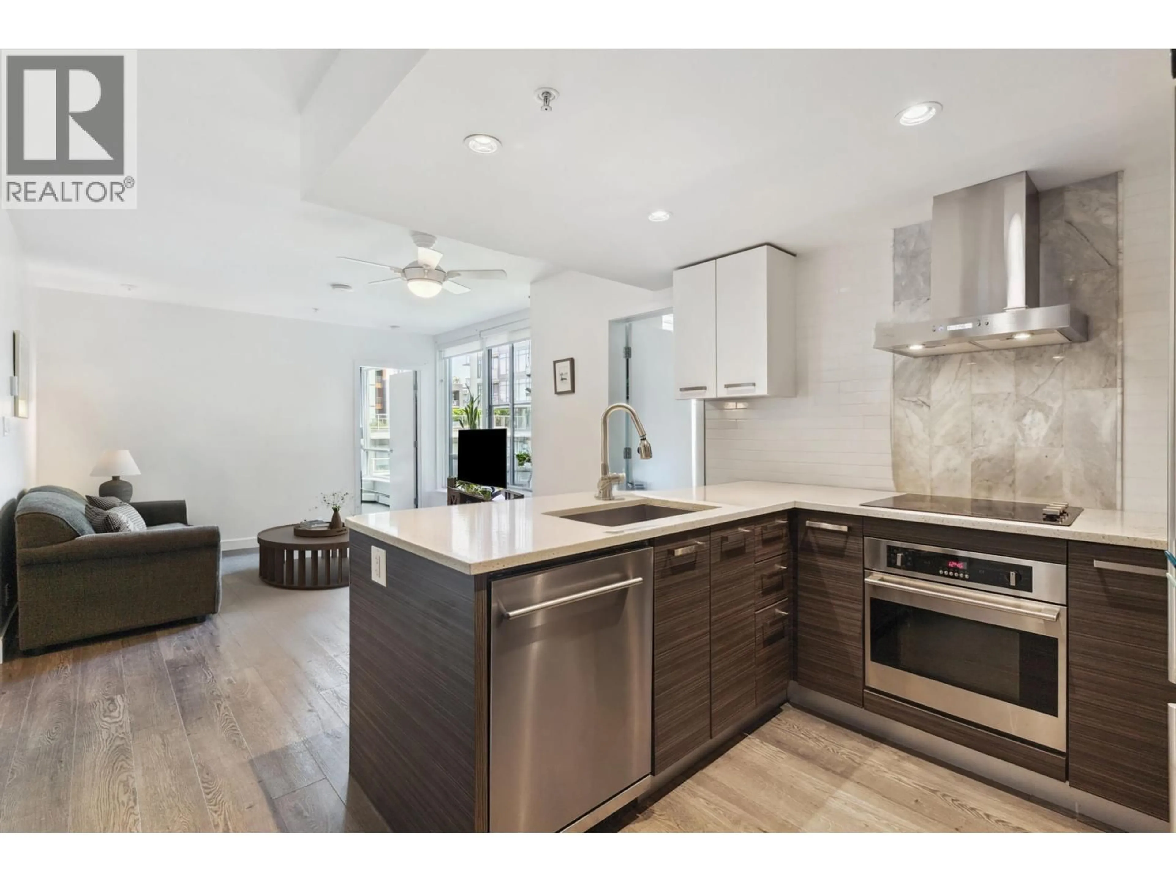 Open concept kitchen, unknown for 621 - 1783 MANITOBA STREET, Vancouver British Columbia V5Y0K1