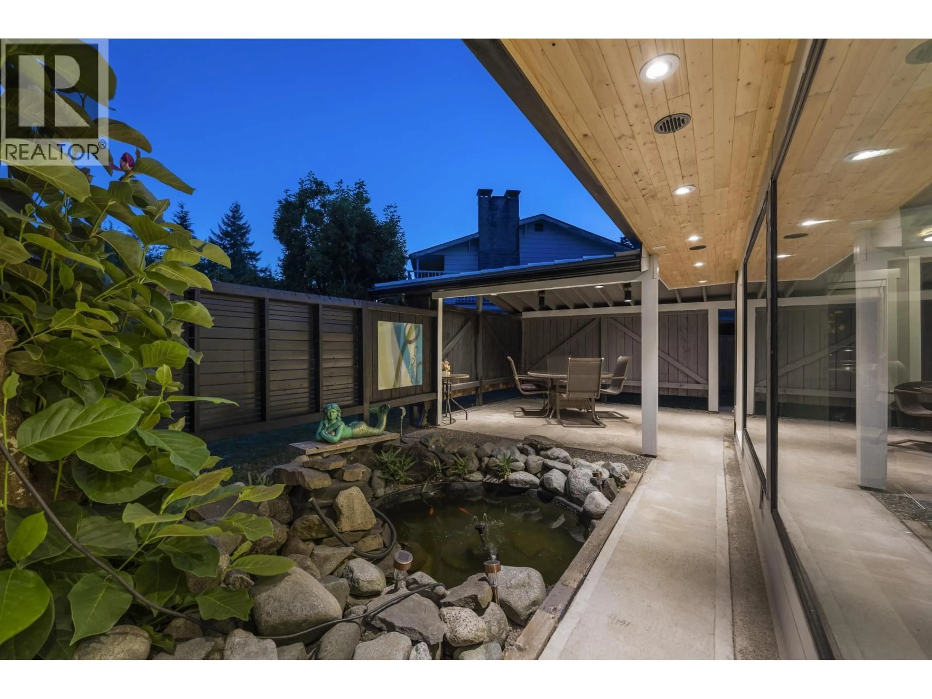Patio, water/lake/river/ocean view for 21825 DOVER ROAD, Maple Ridge British Columbia V2X7V6