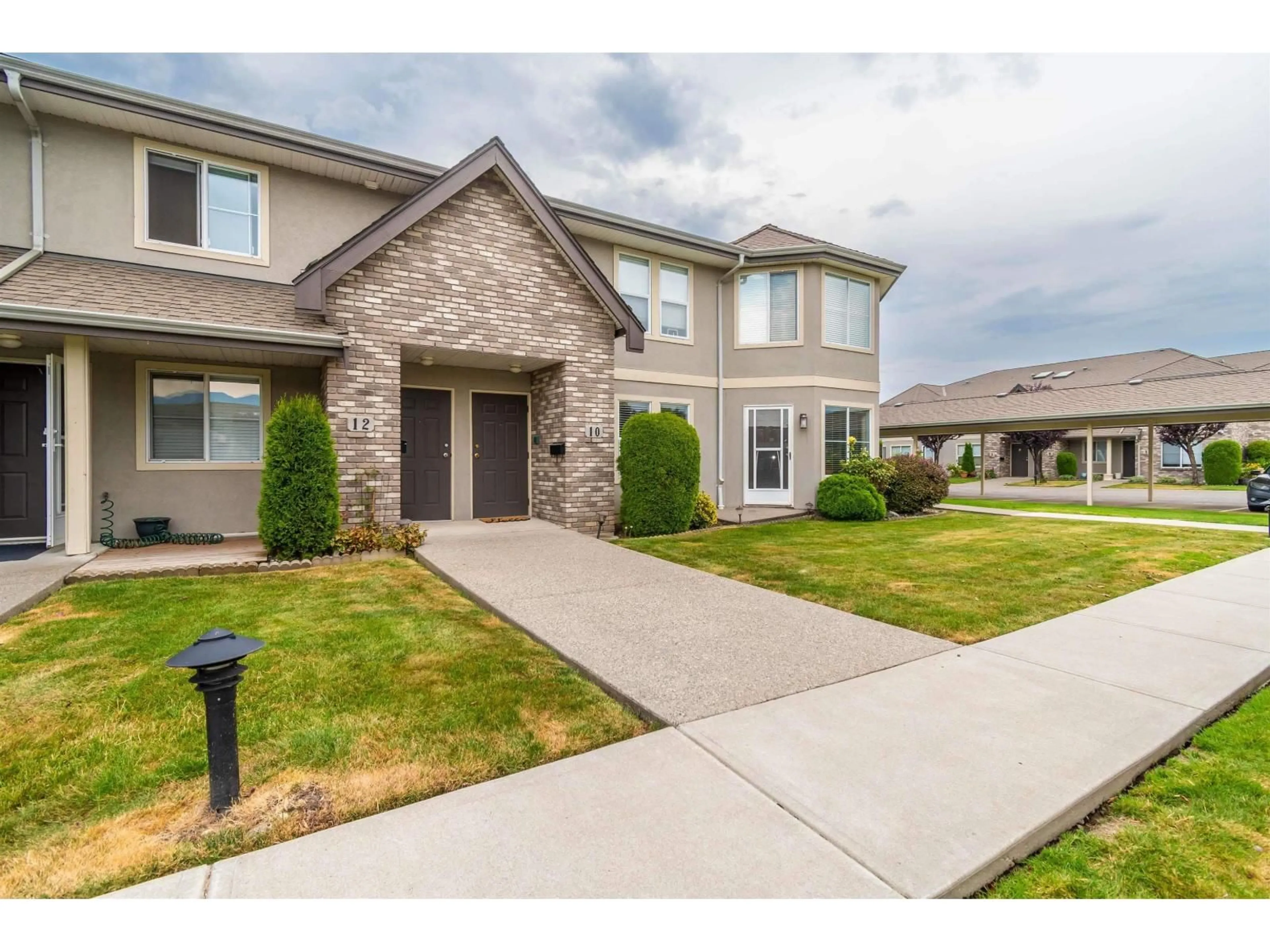 Home with brick exterior material, street for 12 - 8533 BROADWAY ROAD, Chilliwack British Columbia V2P5V4
