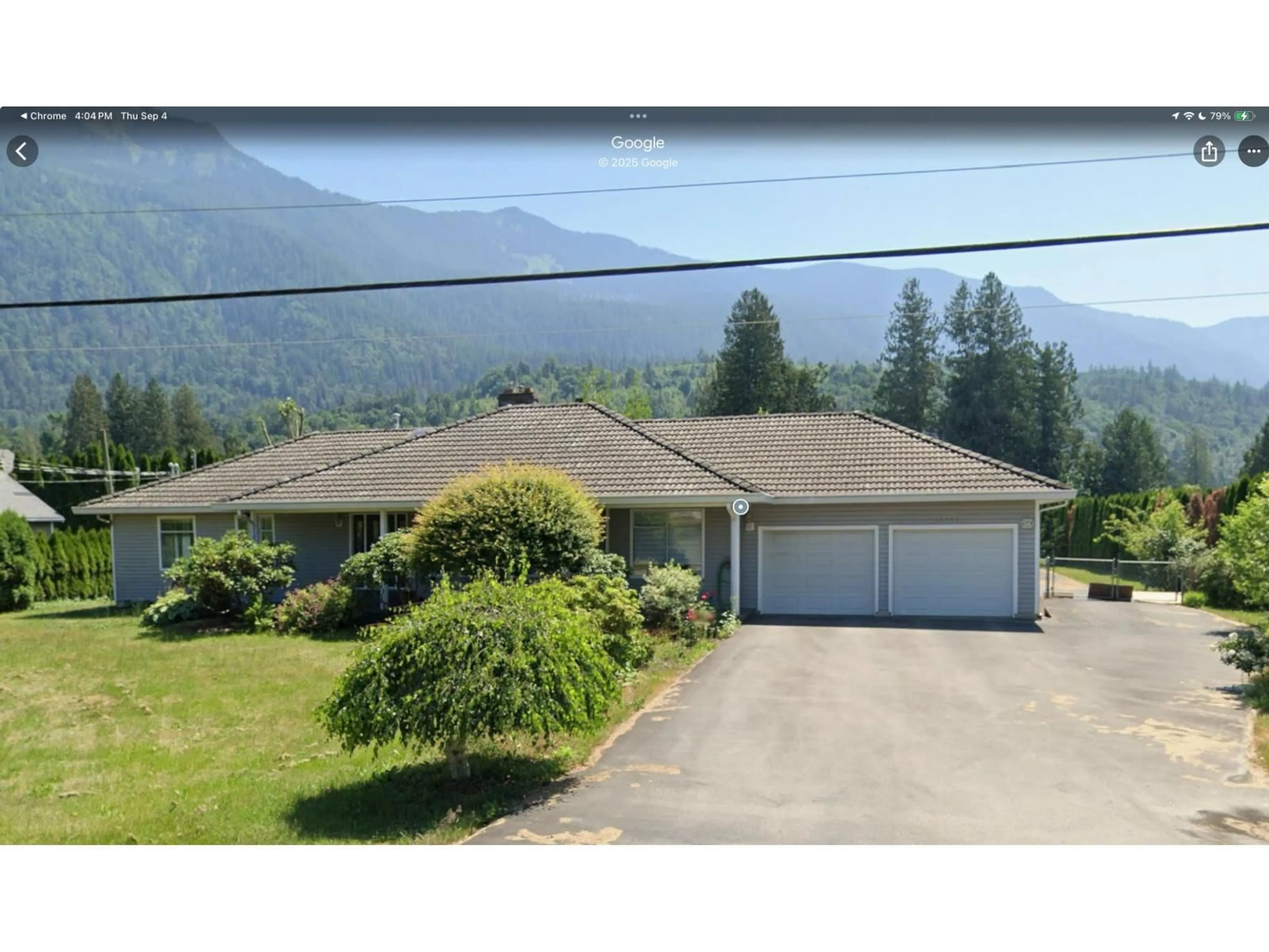 A pic from outside/outdoor area/front of a property/back of a property/a pic from drone, mountain view for 52732 BUNKER ROAD, Rosedale British Columbia V0X1X1