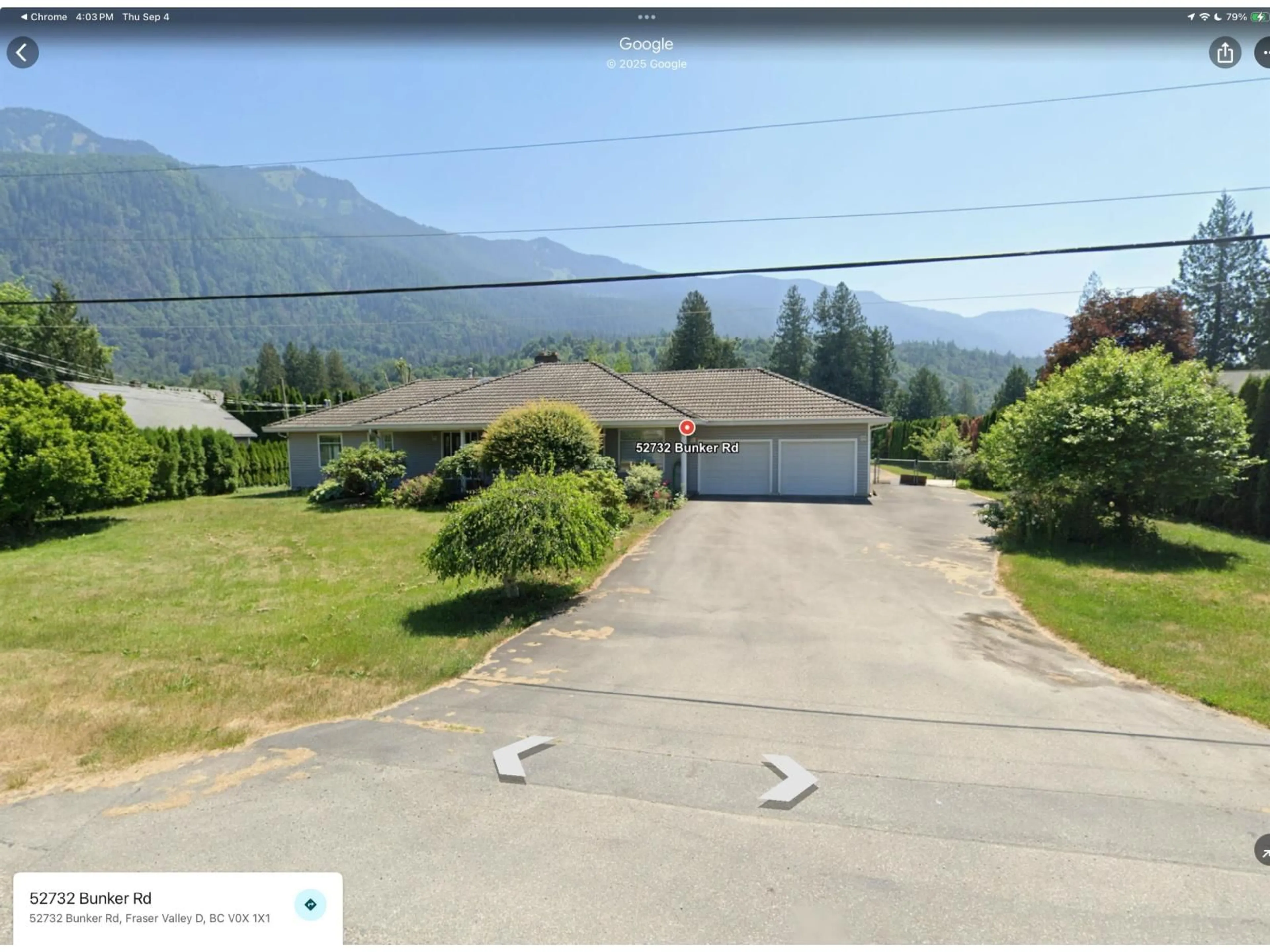 A pic from outside/outdoor area/front of a property/back of a property/a pic from drone, mountain view for 52732 BUNKER ROAD, Rosedale British Columbia V0X1X1