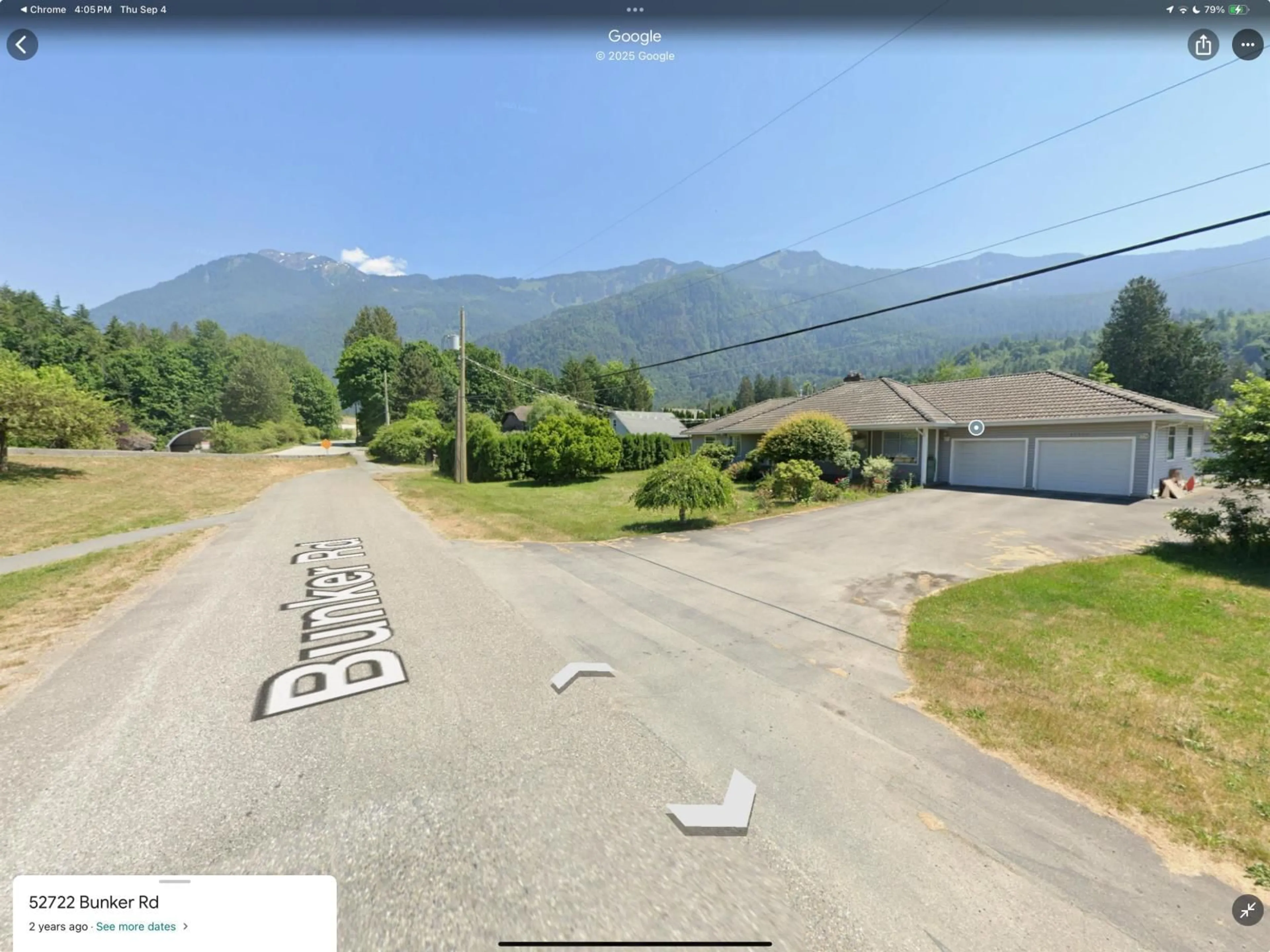 A pic from outside/outdoor area/front of a property/back of a property/a pic from drone, mountain view for 52732 BUNKER ROAD, Rosedale British Columbia V0X1X1