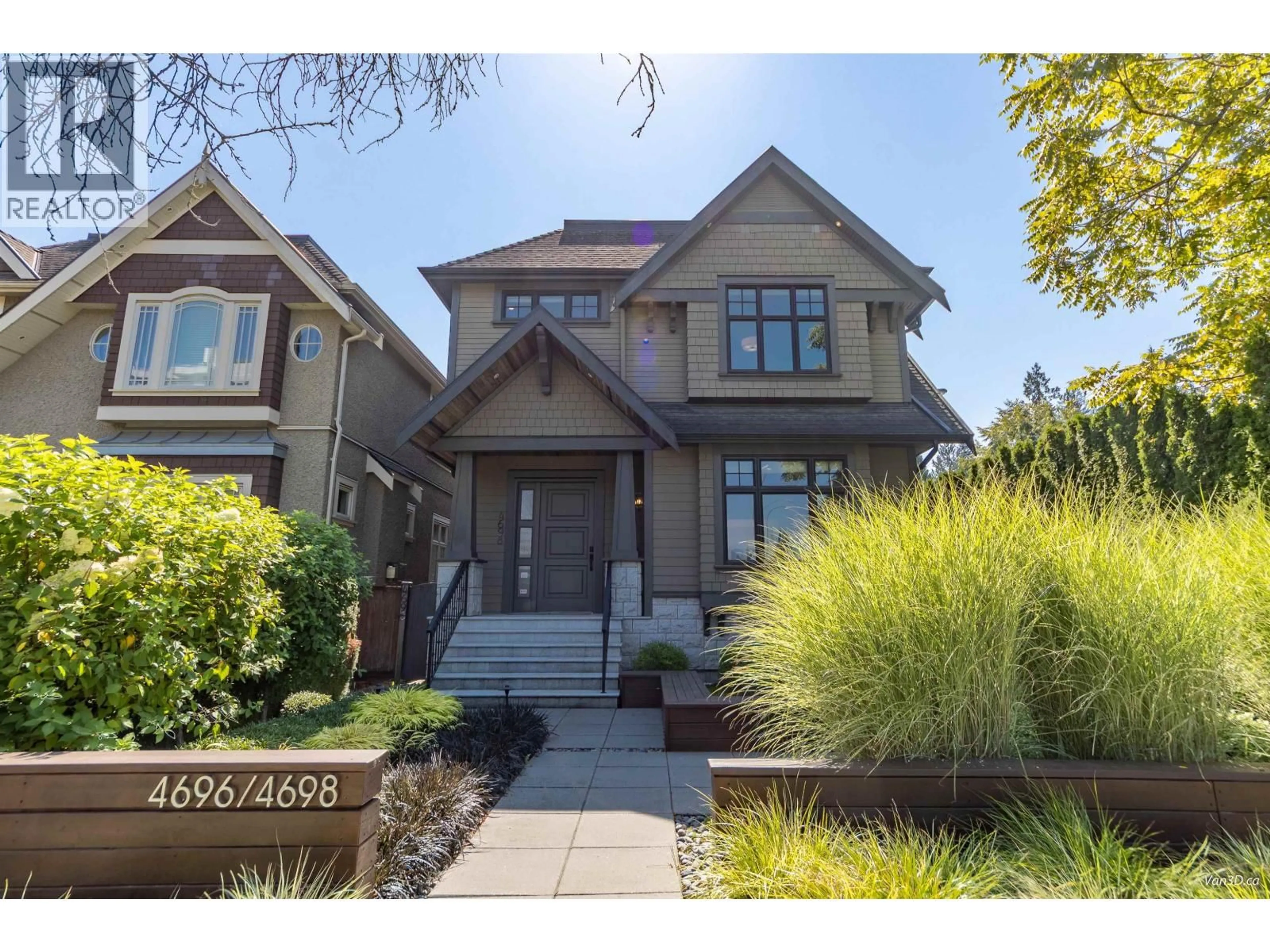 Home with brick exterior material, street for 4698 11TH AVENUE, Vancouver British Columbia V6R2M7