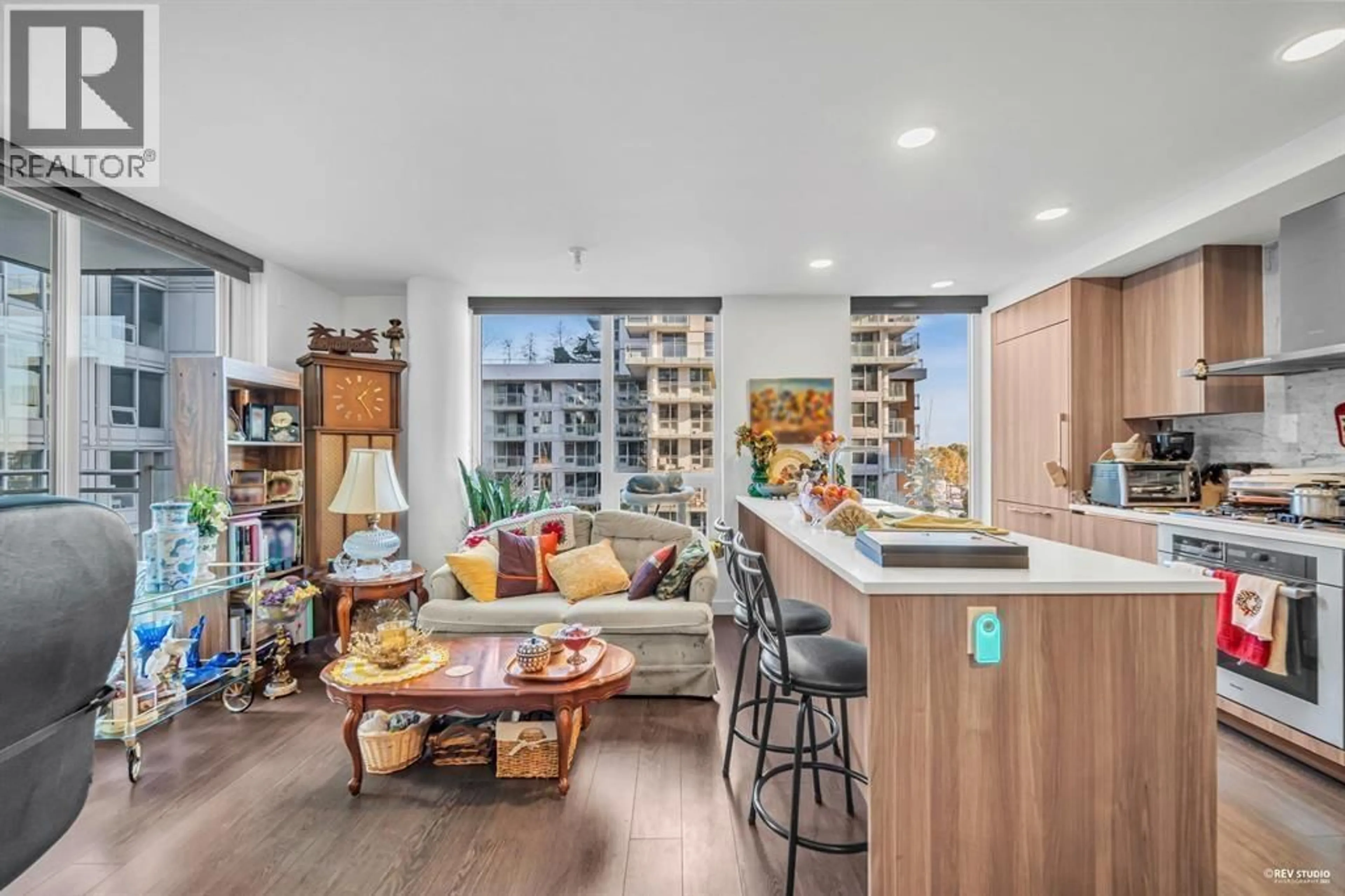 Open concept kitchen, unknown for 615 - 455 MARINE DRIVE, Vancouver British Columbia V5X0H3