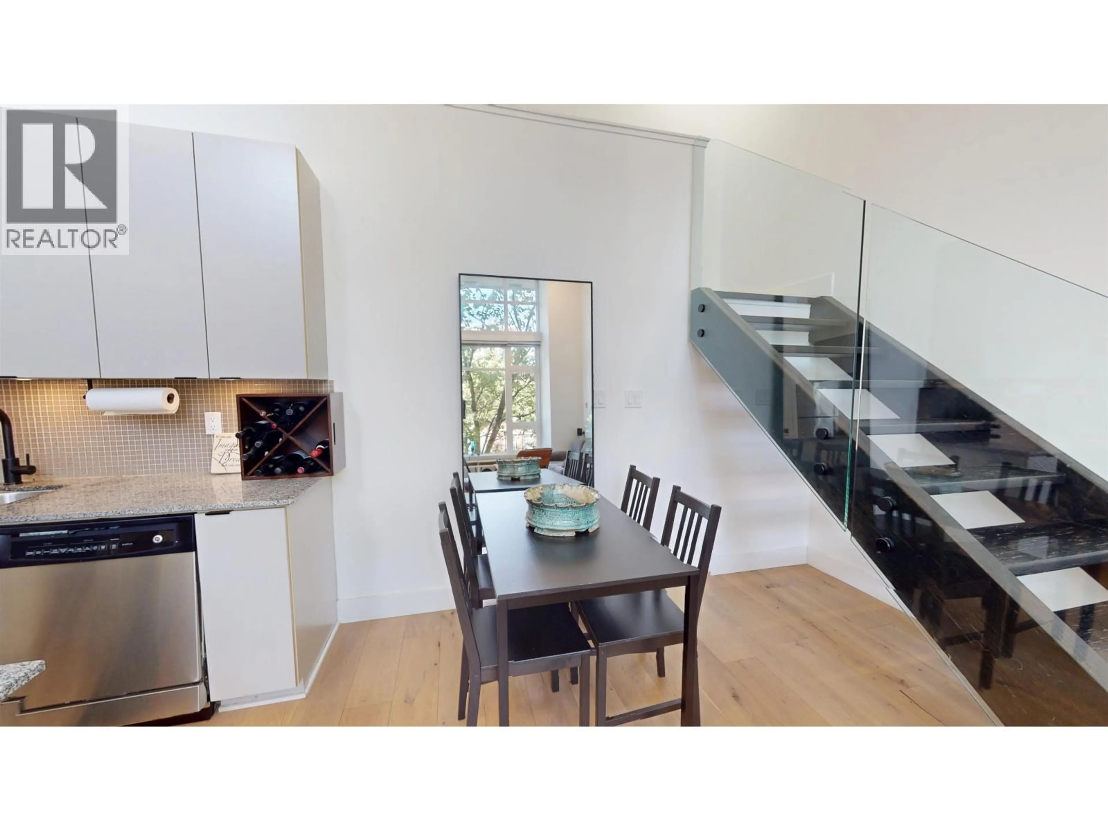Contemporary kitchen, wood/laminate floor for 2727 SOPHIA STREET, Vancouver British Columbia V5T3L1