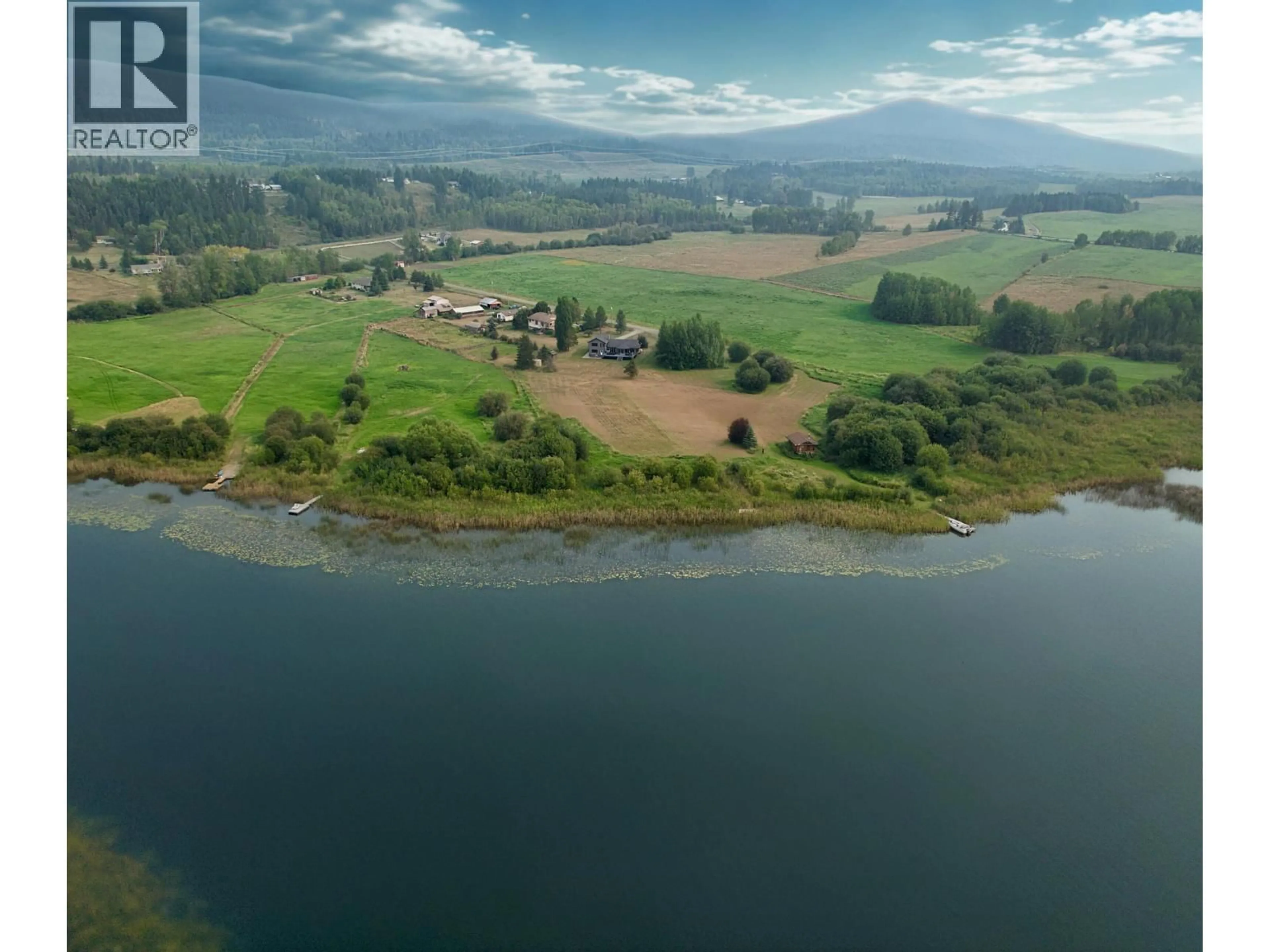 A pic from outside/outdoor area/front of a property/back of a property/a pic from drone, water/lake/river/ocean view for 3483 ESTATE ROAD, Quesnel British Columbia V2J6G3
