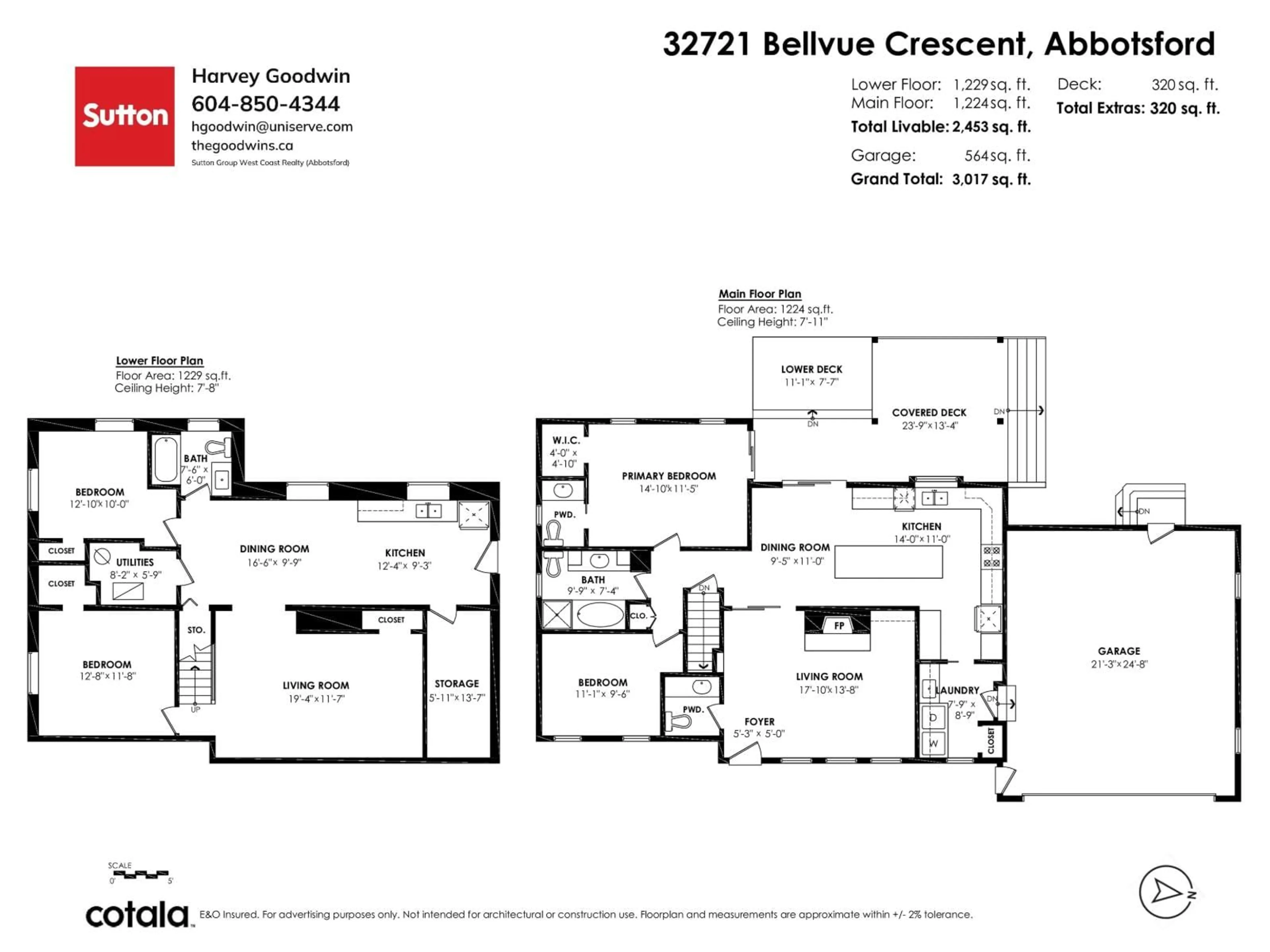 Floor plan for 32721 BELLVUE, Abbotsford British Columbia V2S5K3