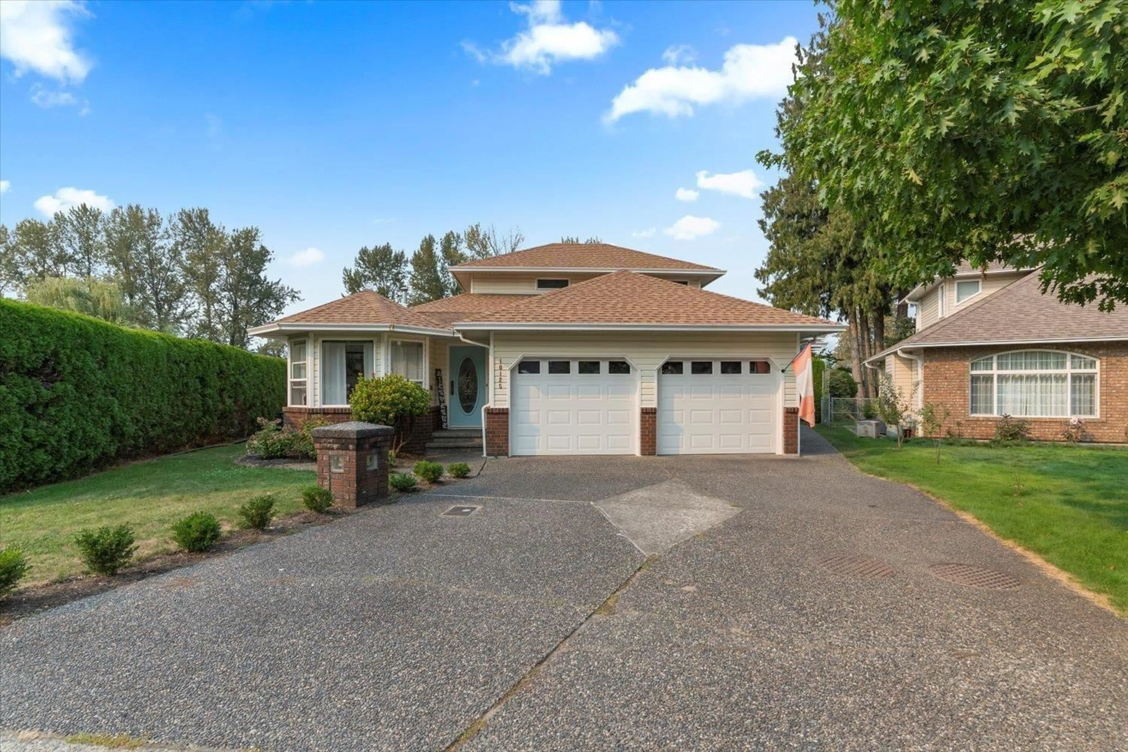 Home with brick exterior material, street for 10125 BEAVER CRESCENT, Chilliwack British Columbia V2P7X4