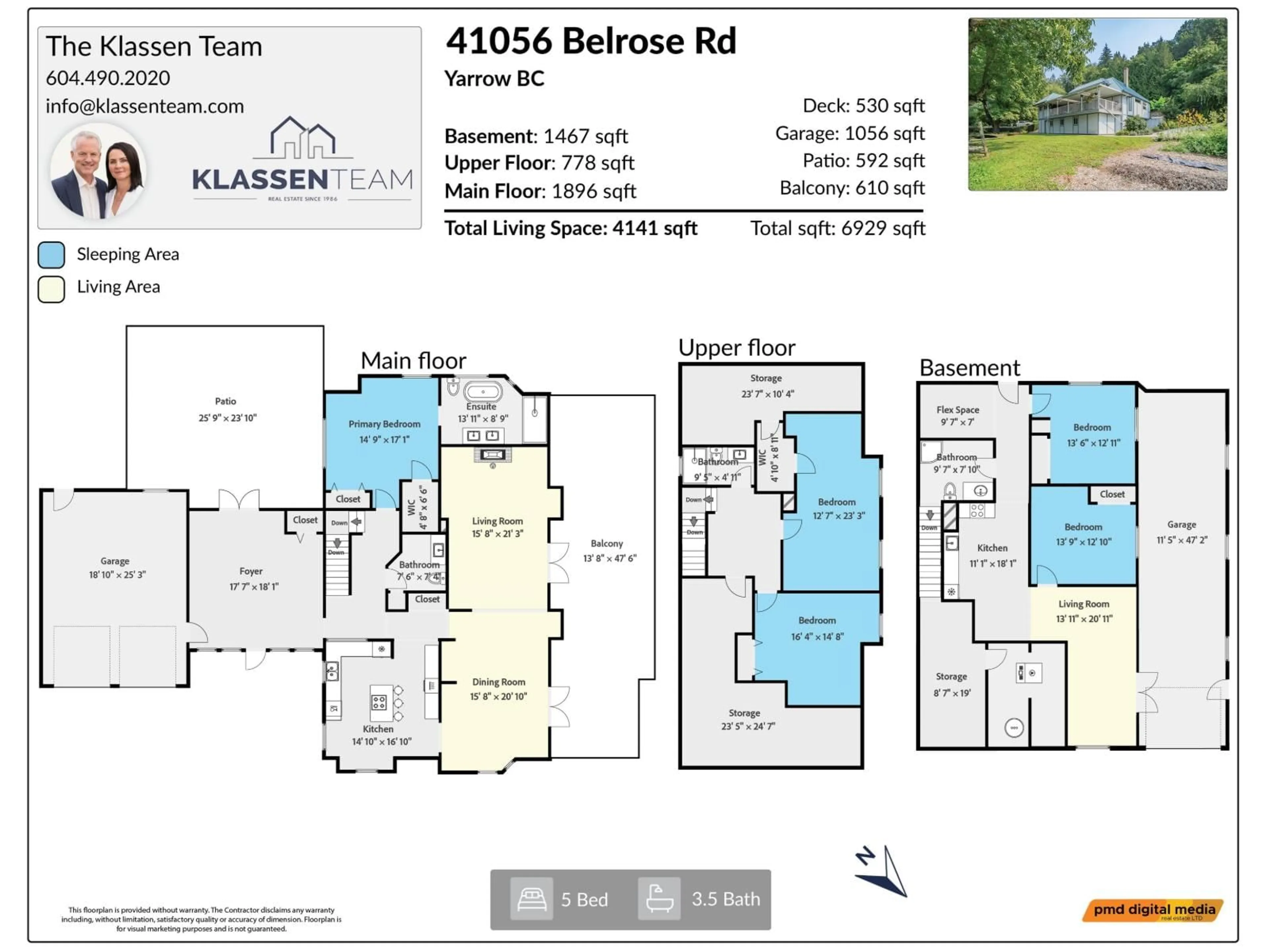 Floor plan for 41056 BELROSE, Abbotsford British Columbia V3G2M9