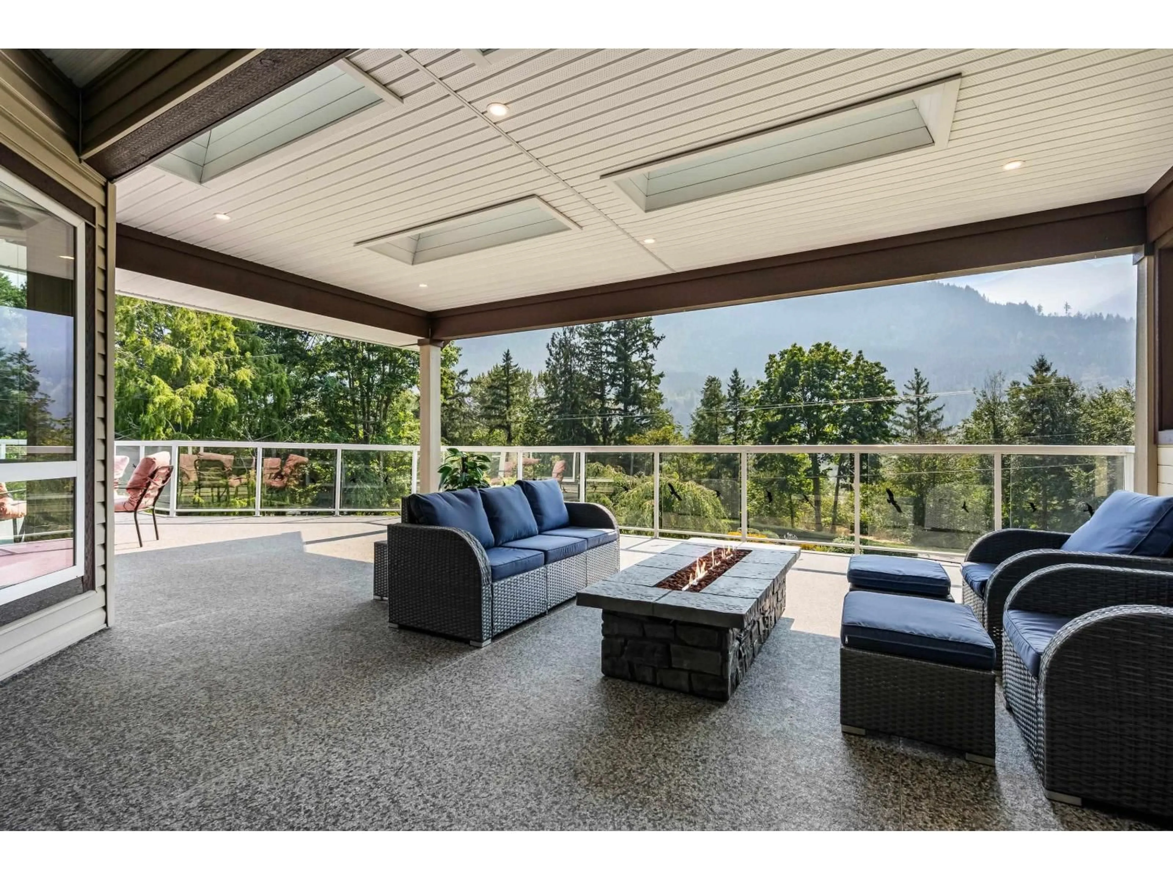 Patio, mountain view for 4360 ESTATE DRIVE, Chilliwack British Columbia V2R3B4