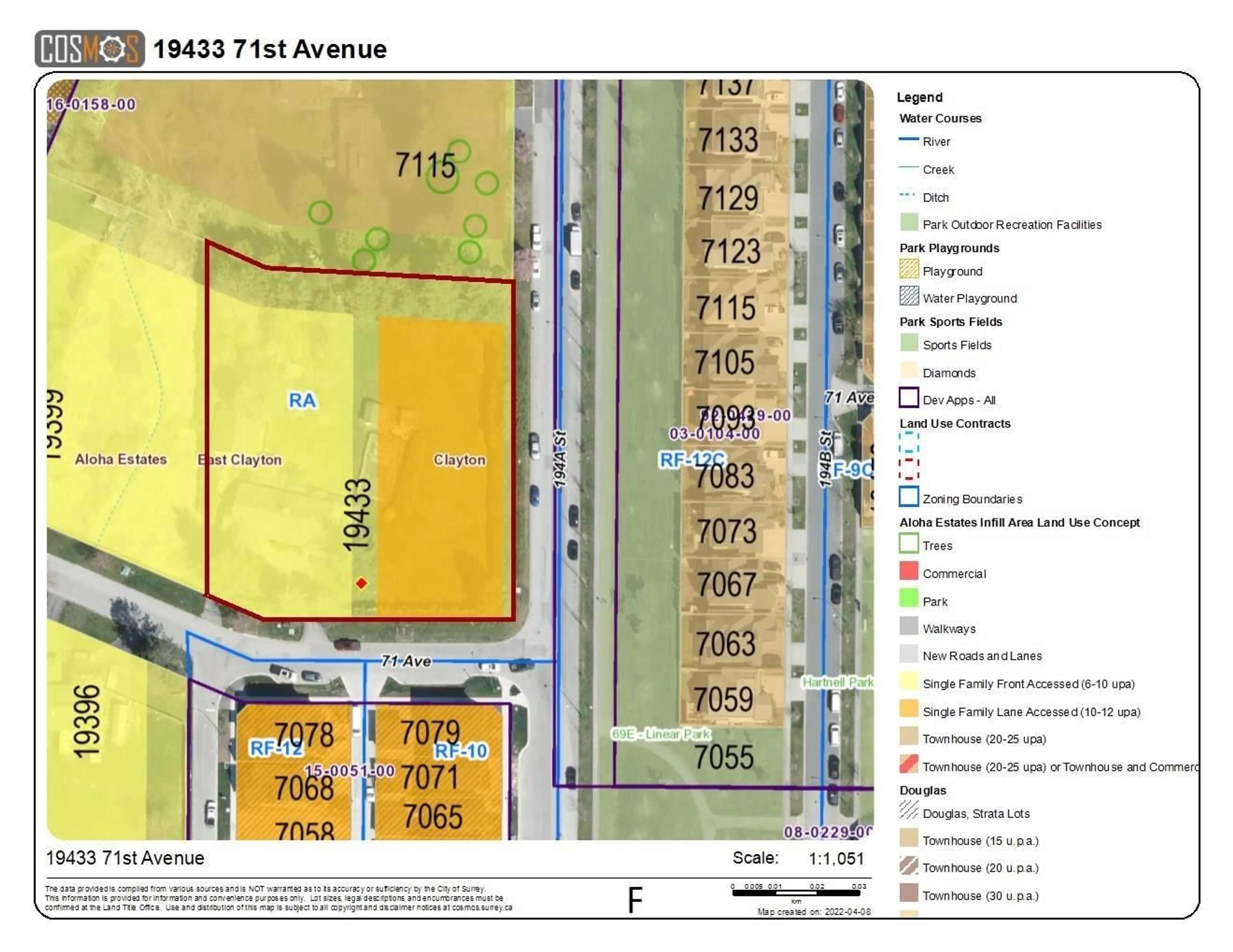 Floor plan for 19433 71, Surrey British Columbia V4N1N2
