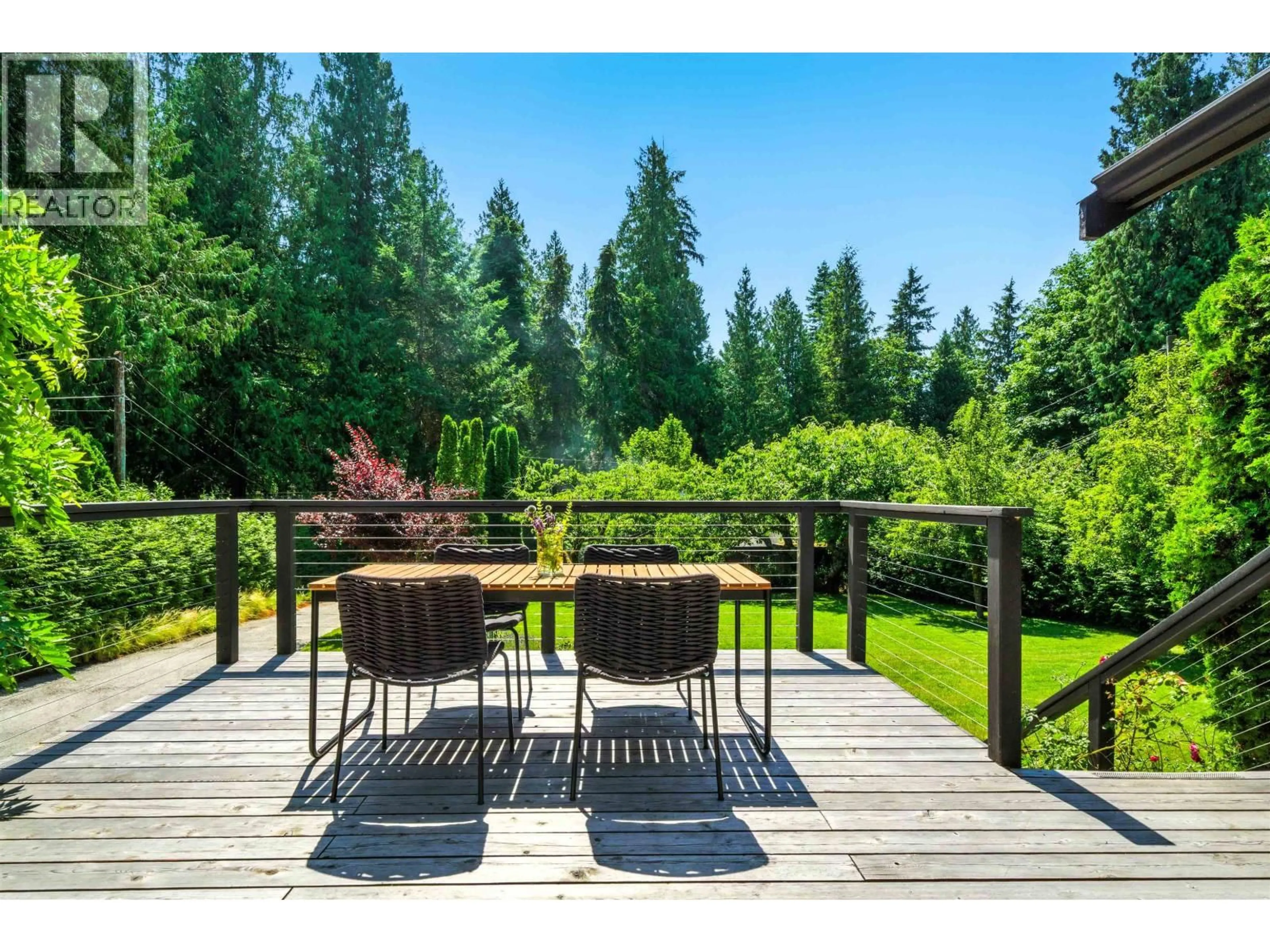 Patio, forest/trees view for 3514 BEACH AVENUE, Roberts Creek British Columbia V0N2W2