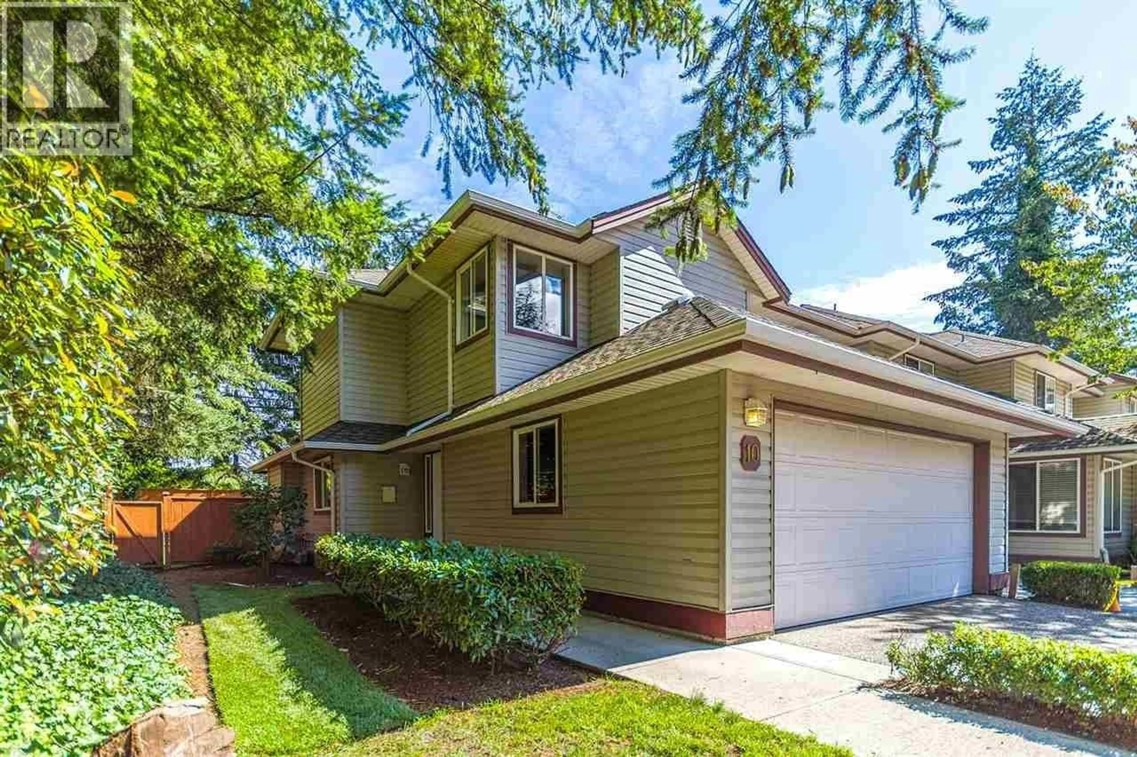 Home with vinyl exterior material, street for 10 - 20985 CAMWOOD AVENUE, Maple Ridge British Columbia V2X2N9