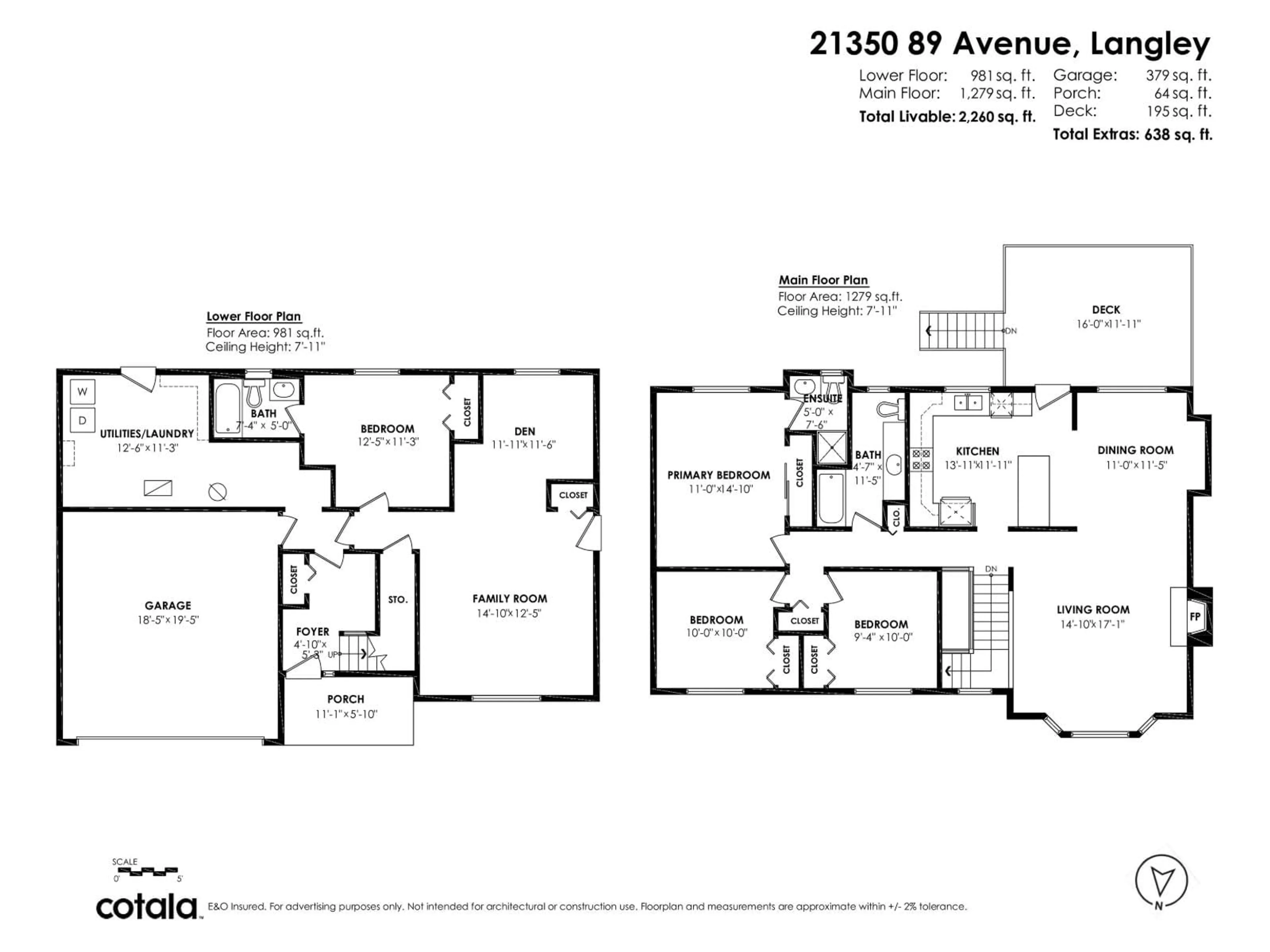 Floor plan for 21350 89, Langley British Columbia V1M1Z3