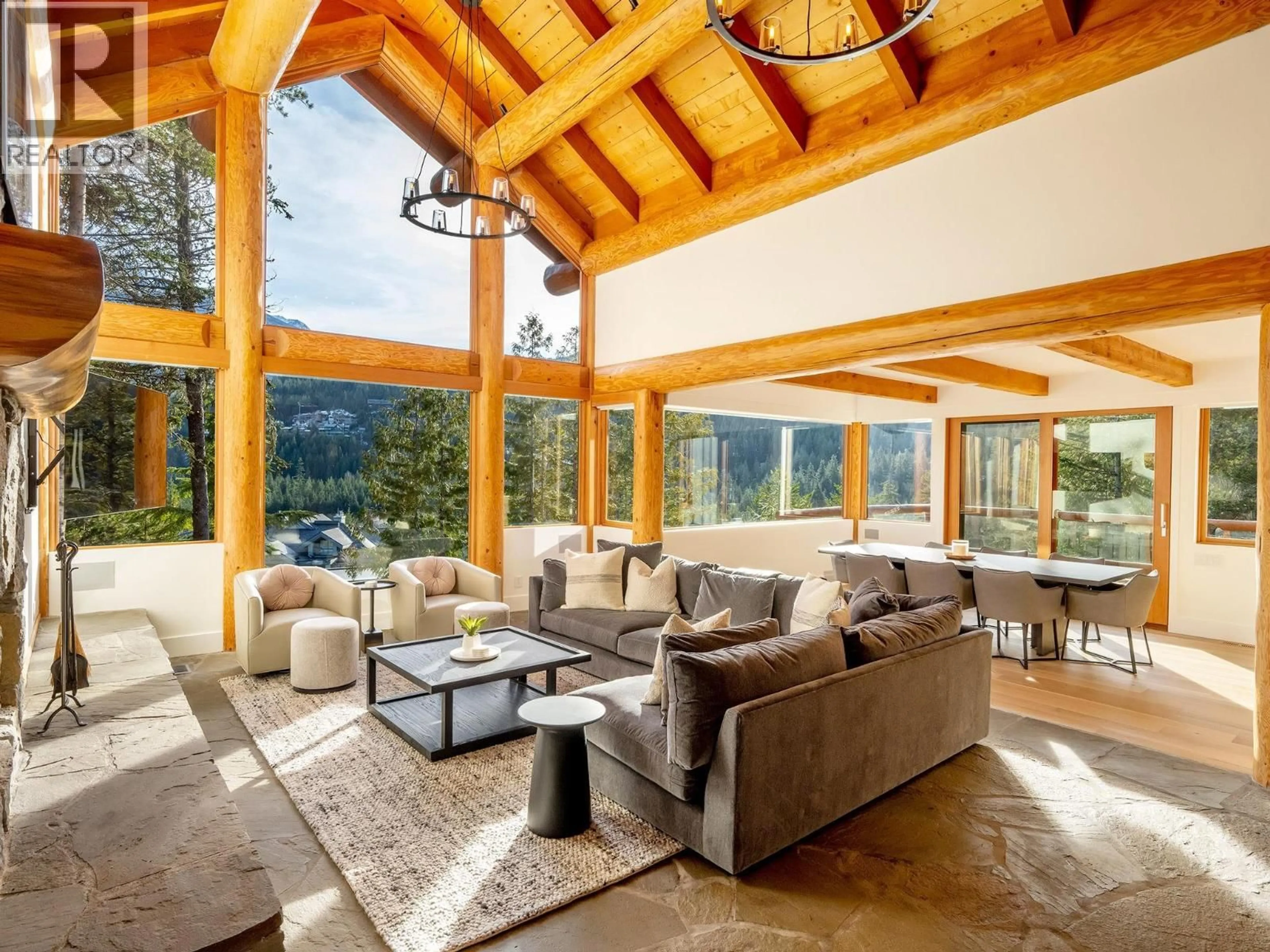Living room with furniture, unknown for 3231 PEAK DRIVE, Whistler British Columbia V8E0V4