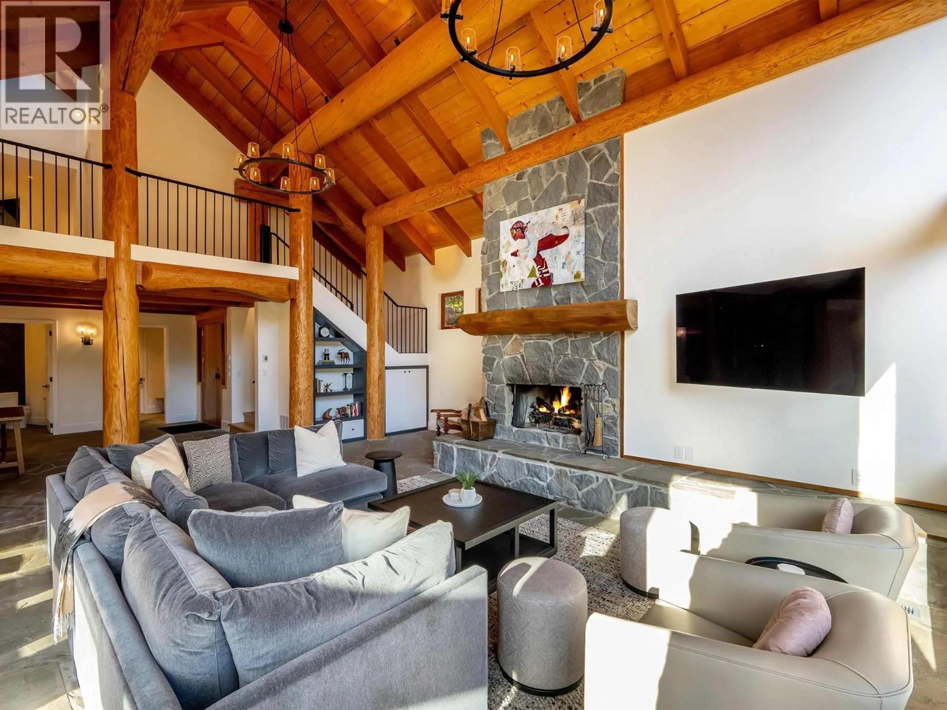 Living room with furniture, unknown for 3231 PEAK DRIVE, Whistler British Columbia V8E0V4