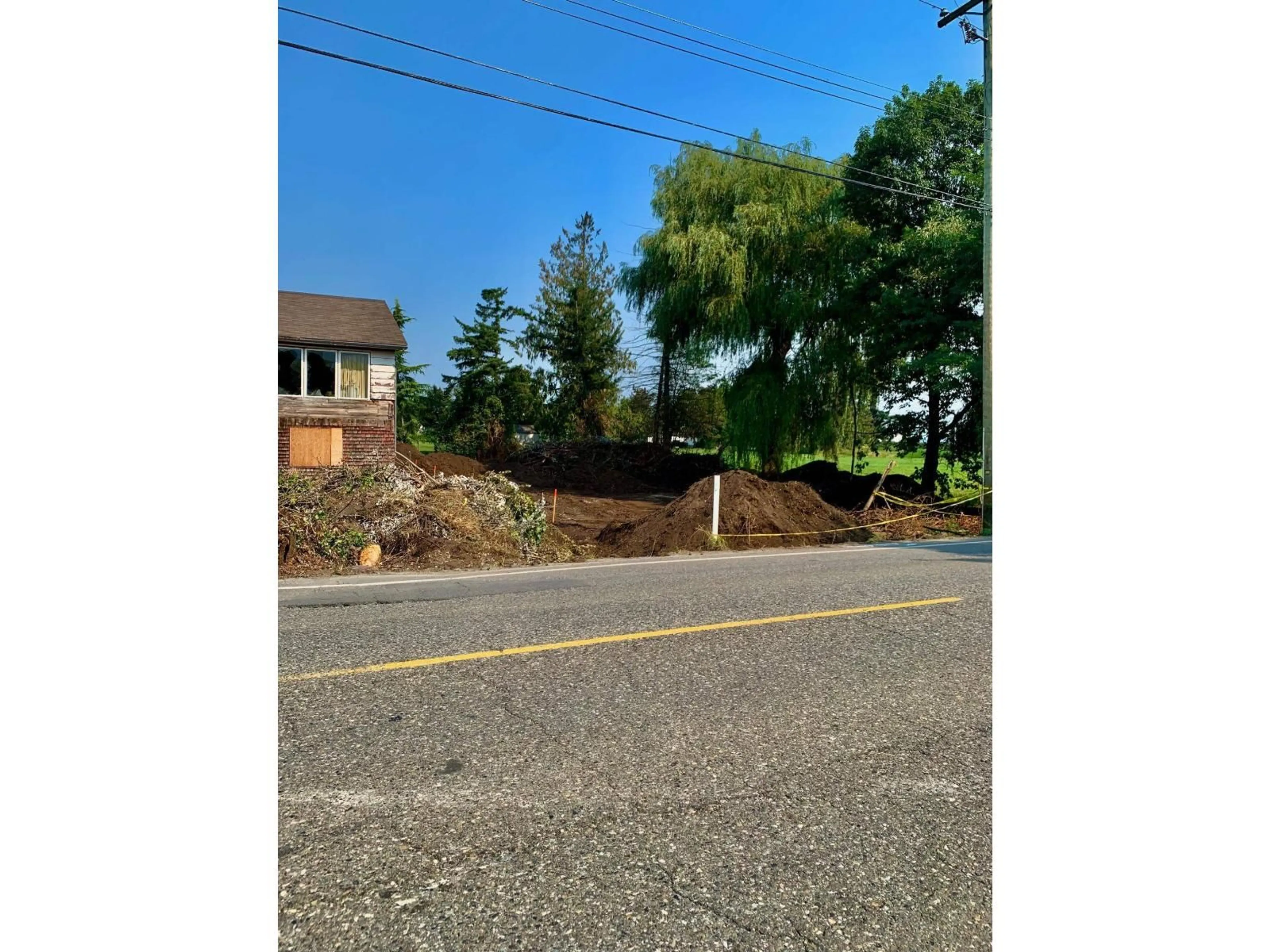 A pic from outside/outdoor area/front of a property/back of a property/a pic from drone, street for 49539 PRAIRIE CENTRAL ROAD, Chilliwack British Columbia V2P6H3