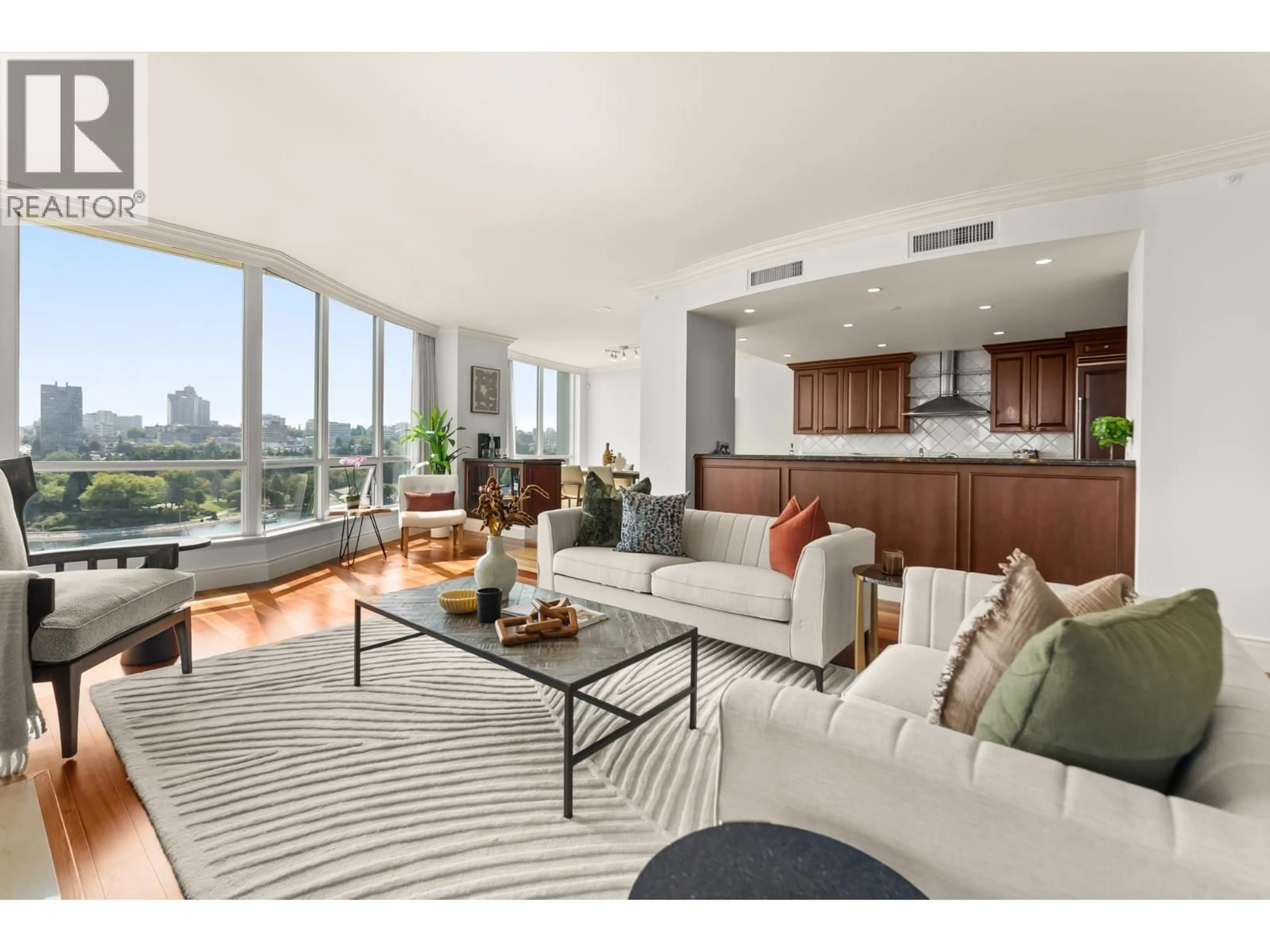 Living room with furniture, unknown for 1503 - 1328 MARINASIDE CRESCENT, Vancouver British Columbia V6Z3B3