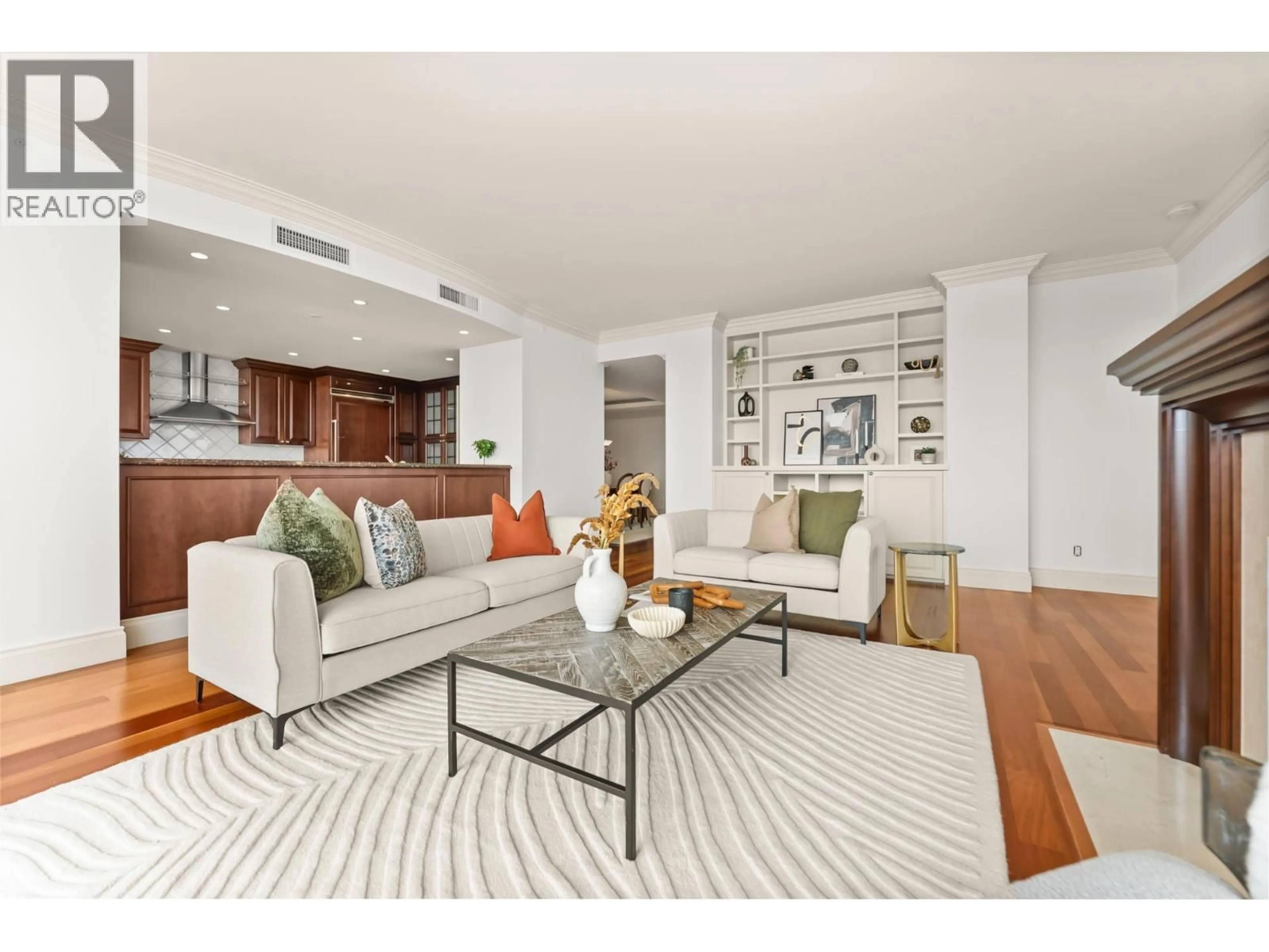 Living room with furniture, unknown for 1503 - 1328 MARINASIDE CRESCENT, Vancouver British Columbia V6Z3B3