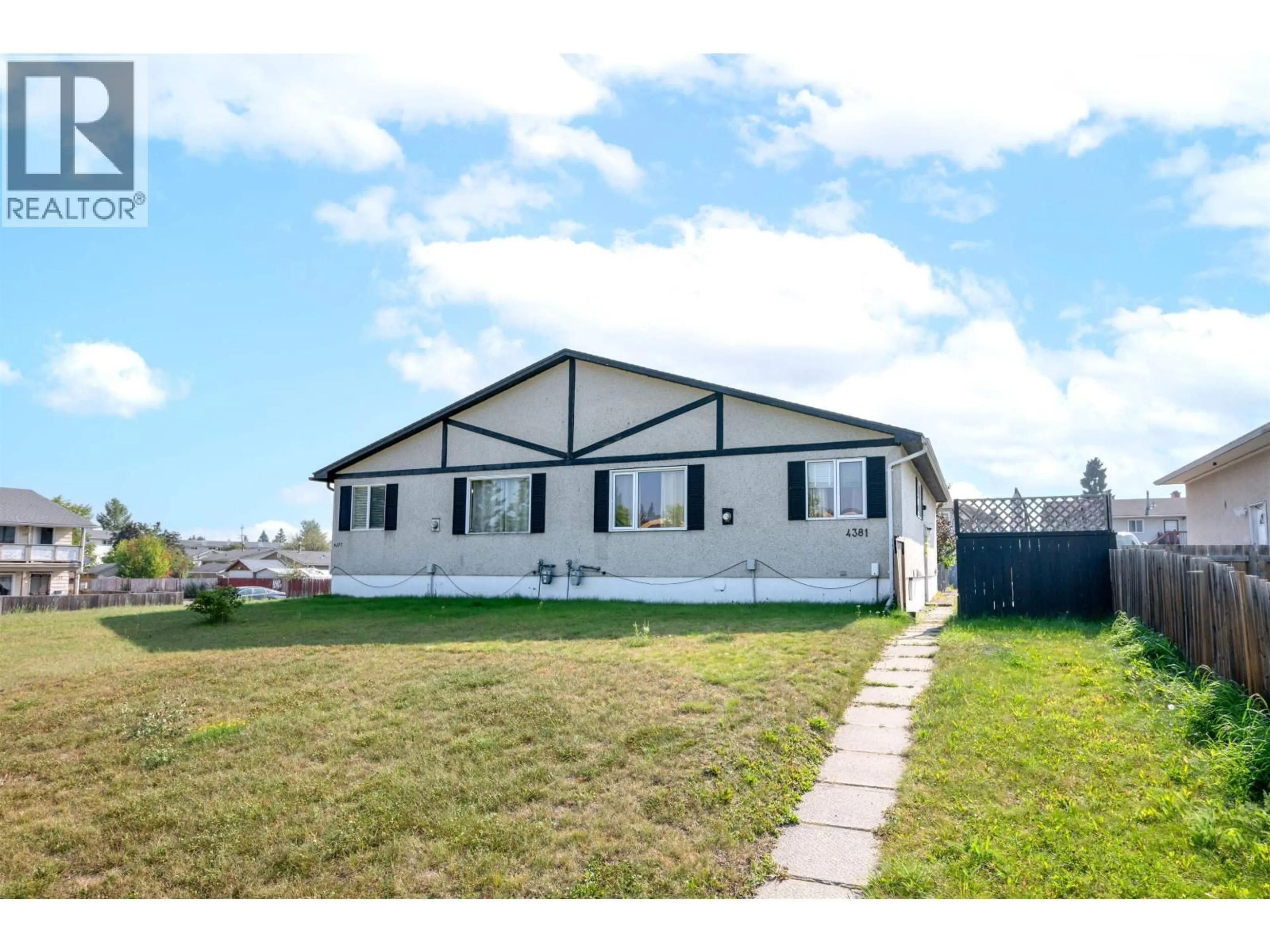 Home with vinyl exterior material, unknown for 4381 1ST AVENUE, Prince George British Columbia V2M1C7