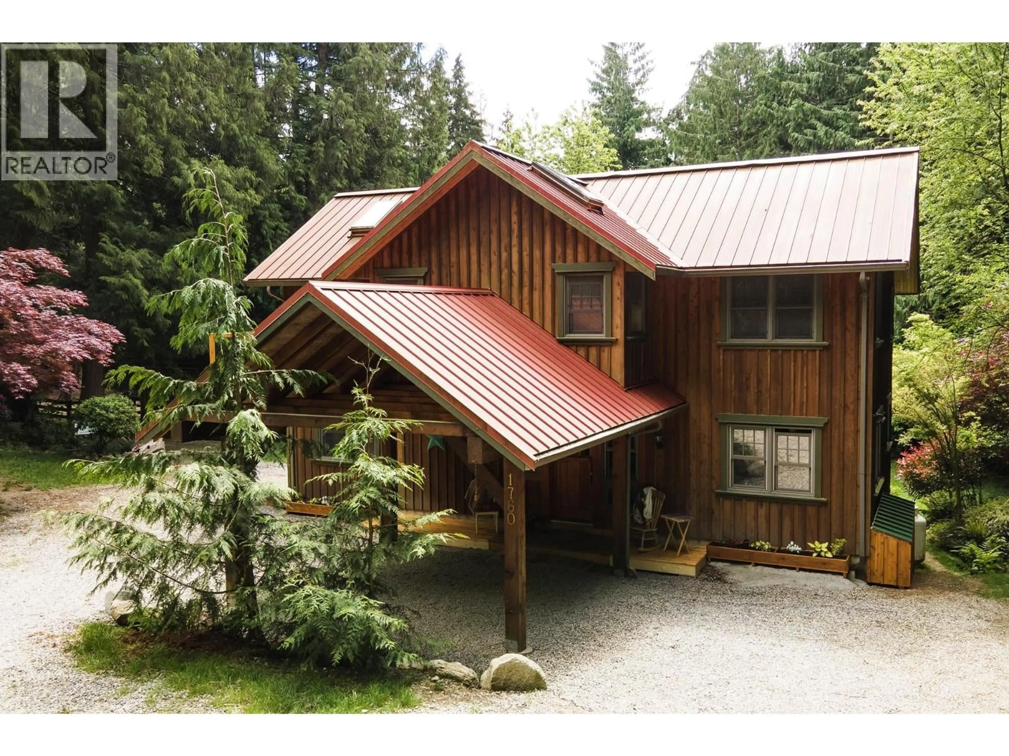 A pic from outside/outdoor area/front of a property/back of a property/a pic from drone, building for 1760 PELL ROAD, Roberts Creek British Columbia V0N2W1