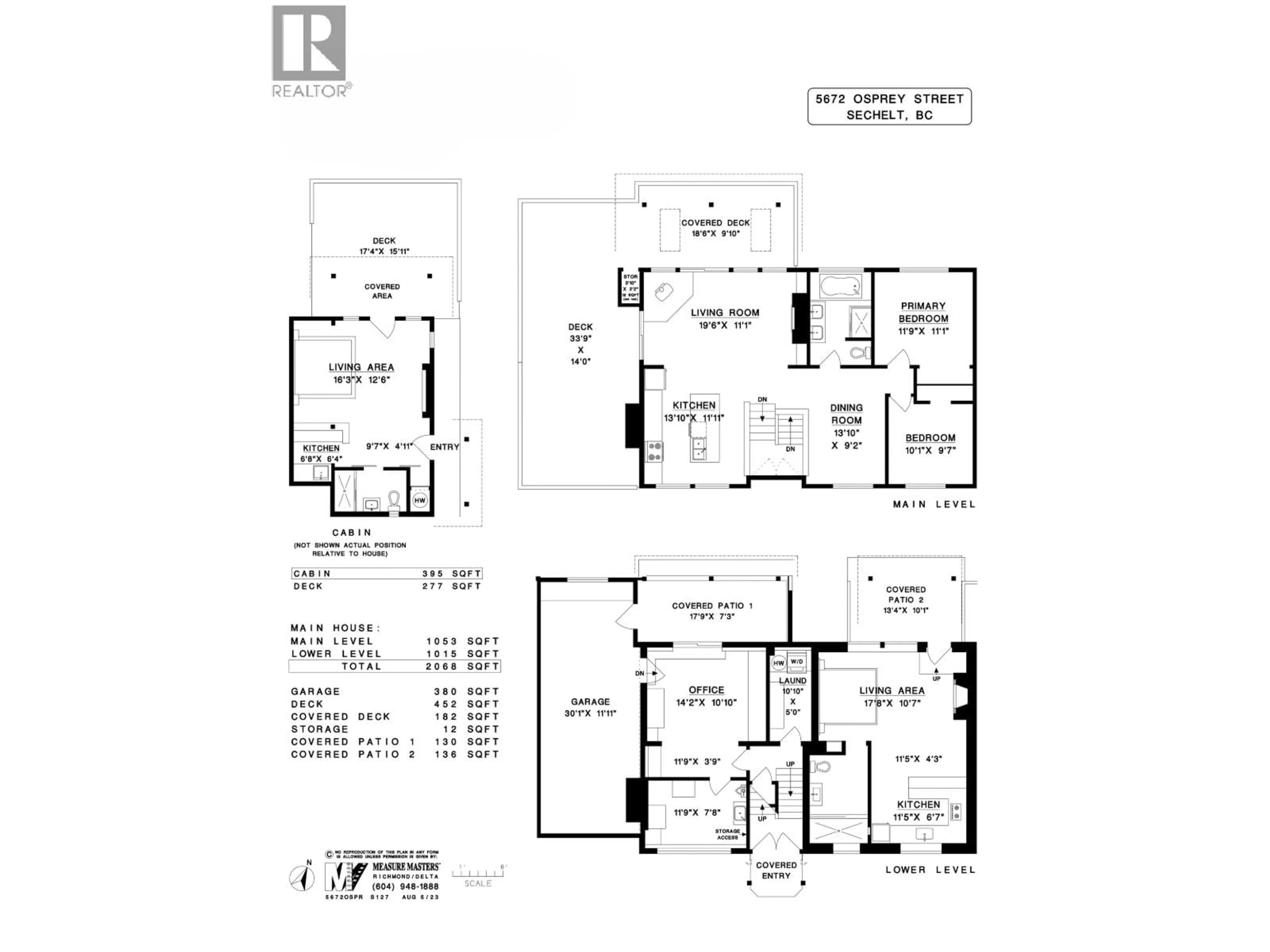 Floor plan for 5672 OSPREY STREET, Sechelt British Columbia V0N3A0