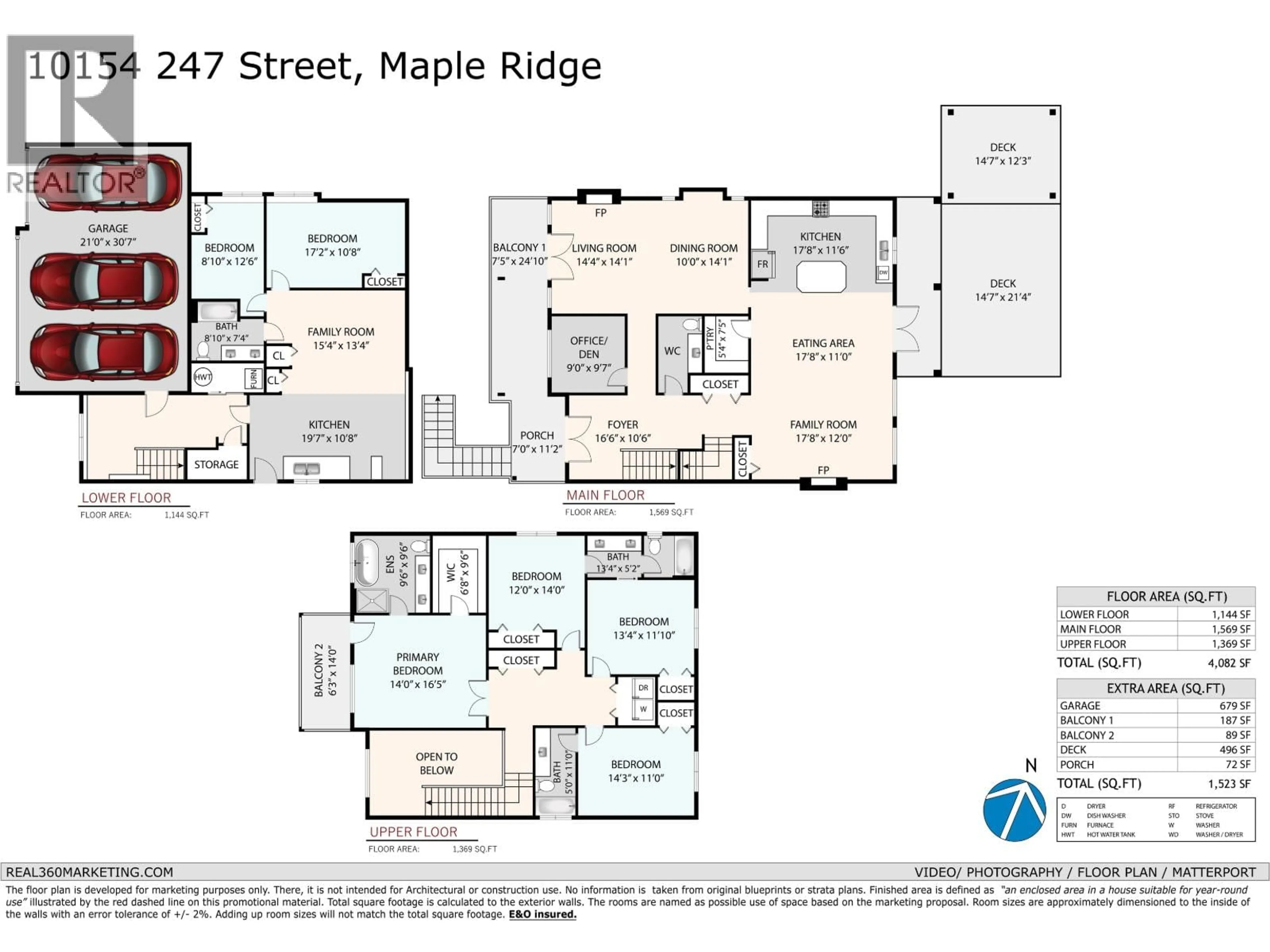 Floor plan for 10154 247 STREET, Maple Ridge British Columbia V2W0H1