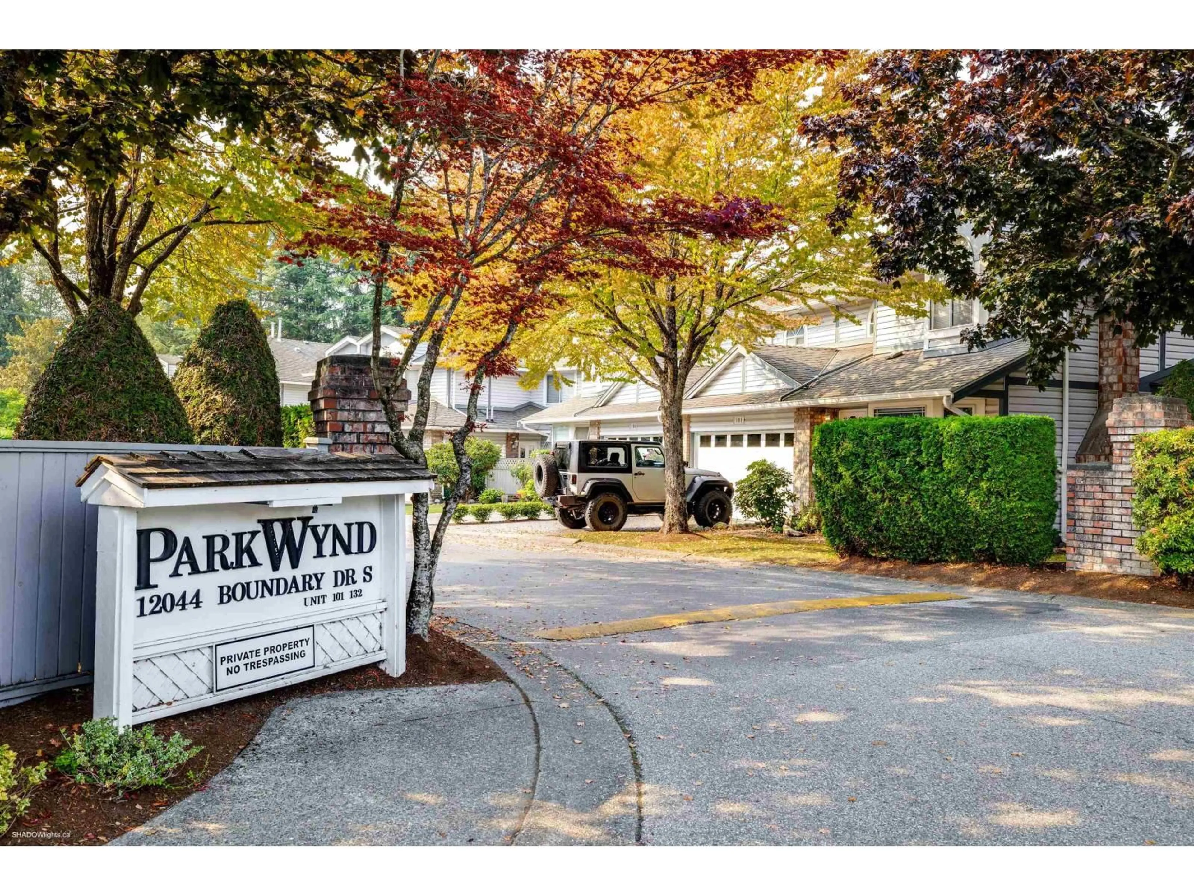 Patio, water/lake/river/ocean view for 106 - 12044 BOUNDARY SOUTH, Surrey British Columbia V3X2B4
